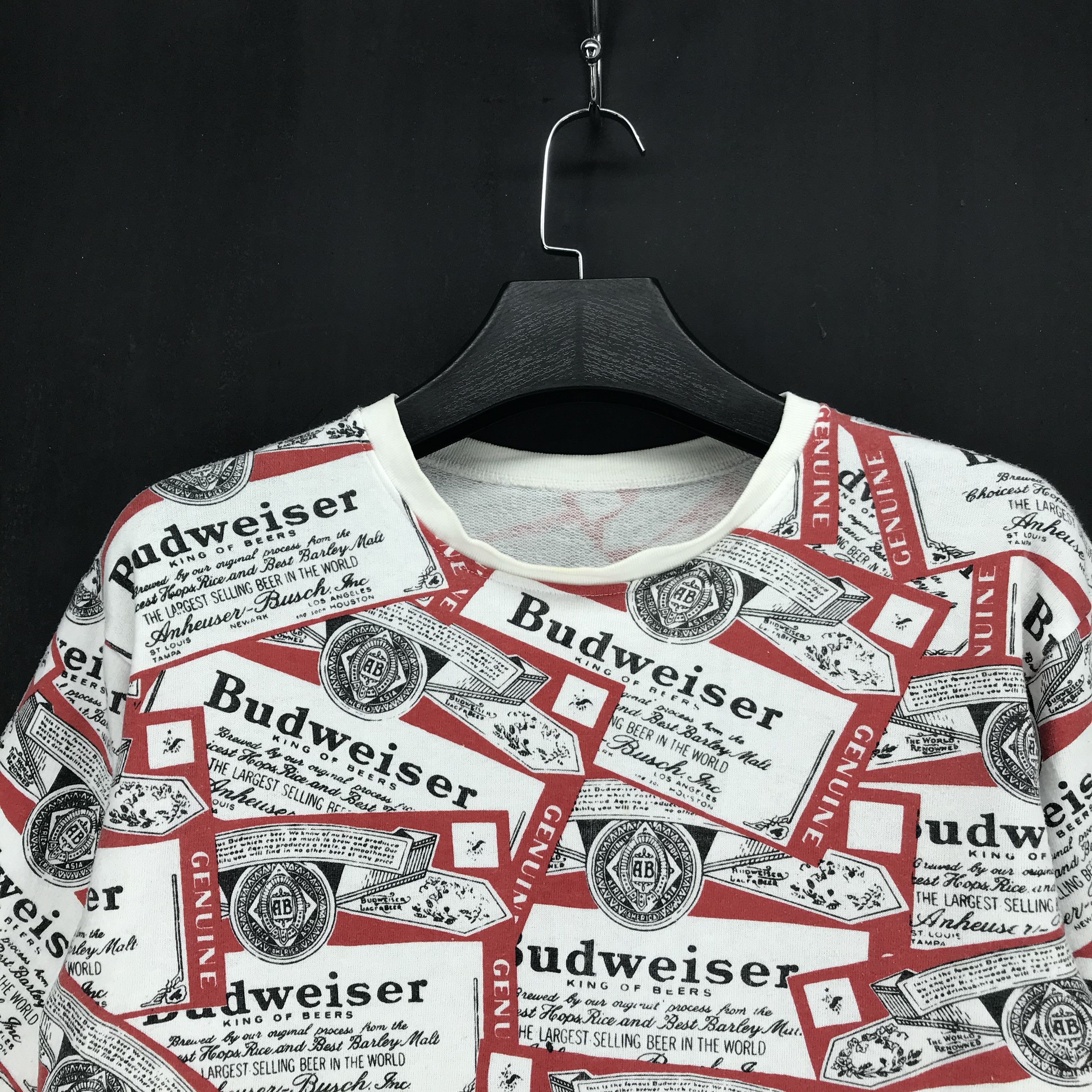 Budweiser BUDWEISER Fullprint Sweatshirts #2448-94 Size US S / EU 44-46 / 1 - 2 Thumbnail