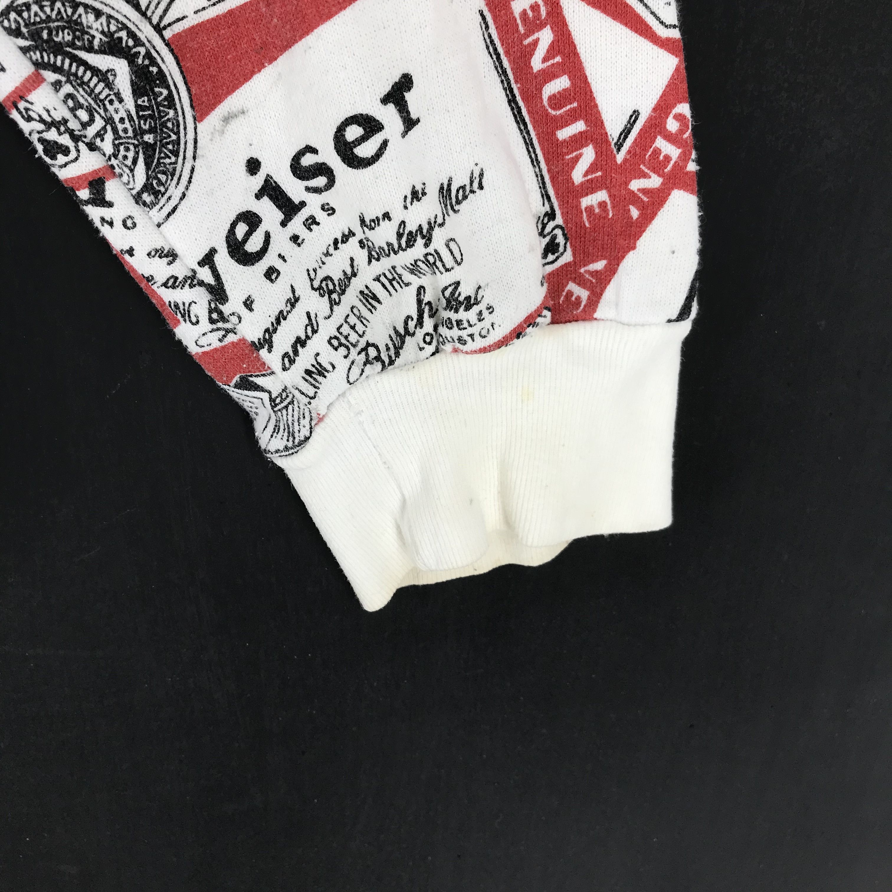 Budweiser BUDWEISER Fullprint Sweatshirts #2448-94 Size US S / EU 44-46 / 1 - 5 Thumbnail
