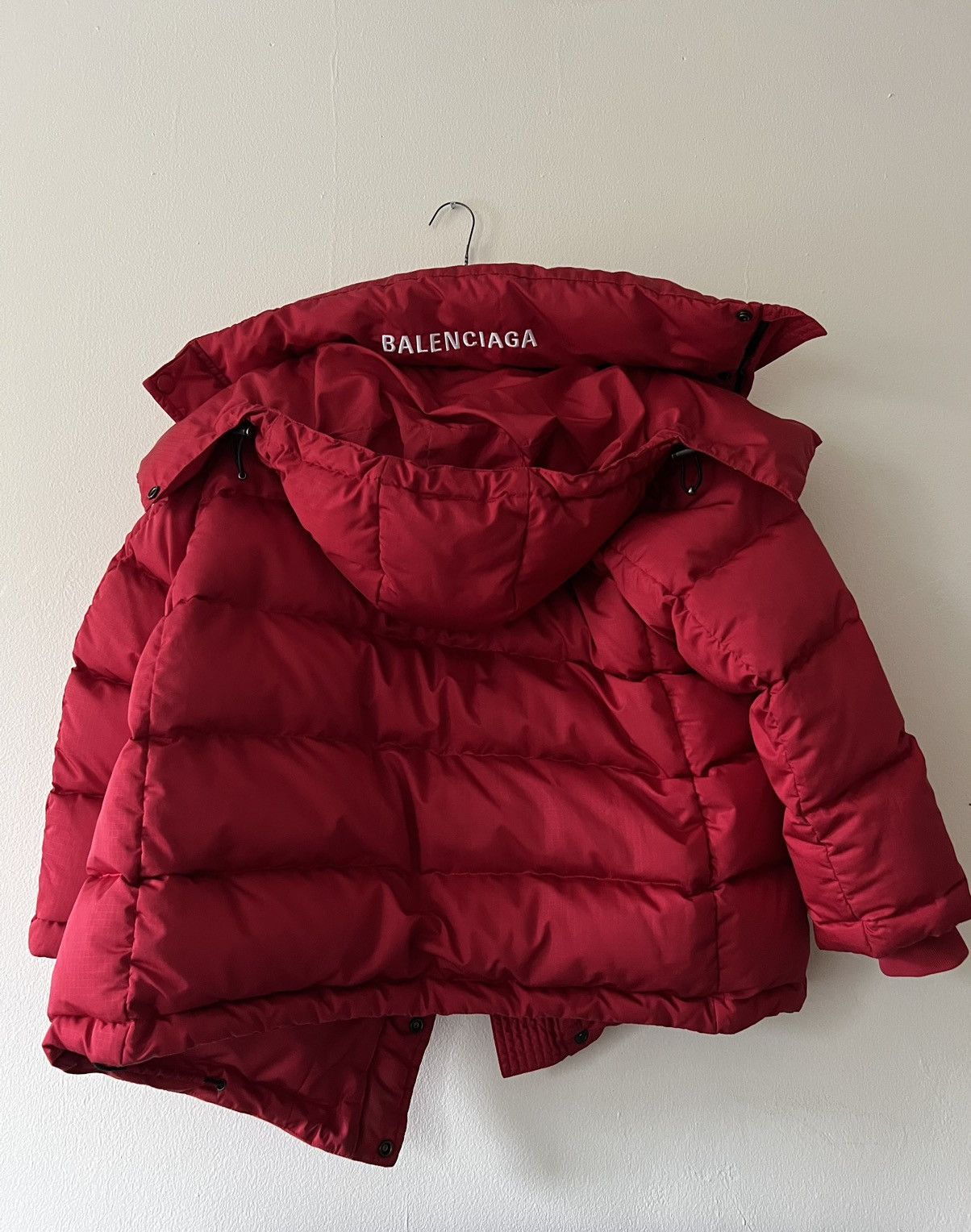 Balenciaga new swing puffer jacket online