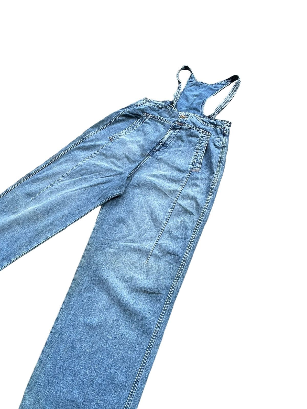 Marithe + Francois Girbaud Vintage Marithe Francois Girbaud Denim Overall Size US 32 / EU 48 - 2 Thumbnail