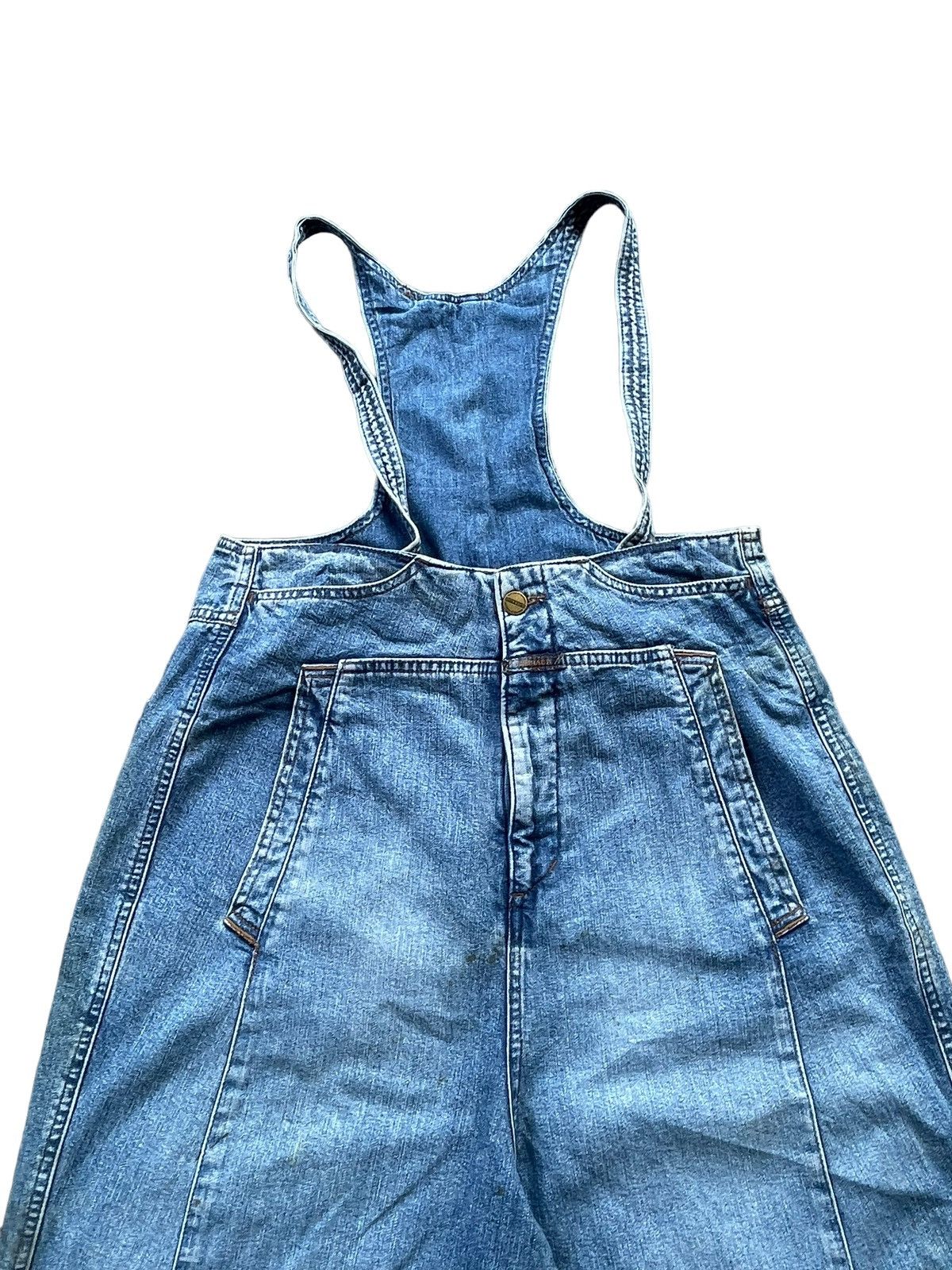 Marithe + Francois Girbaud Vintage Marithe Francois Girbaud Denim Overall Size US 32 / EU 48 - 7 Thumbnail
