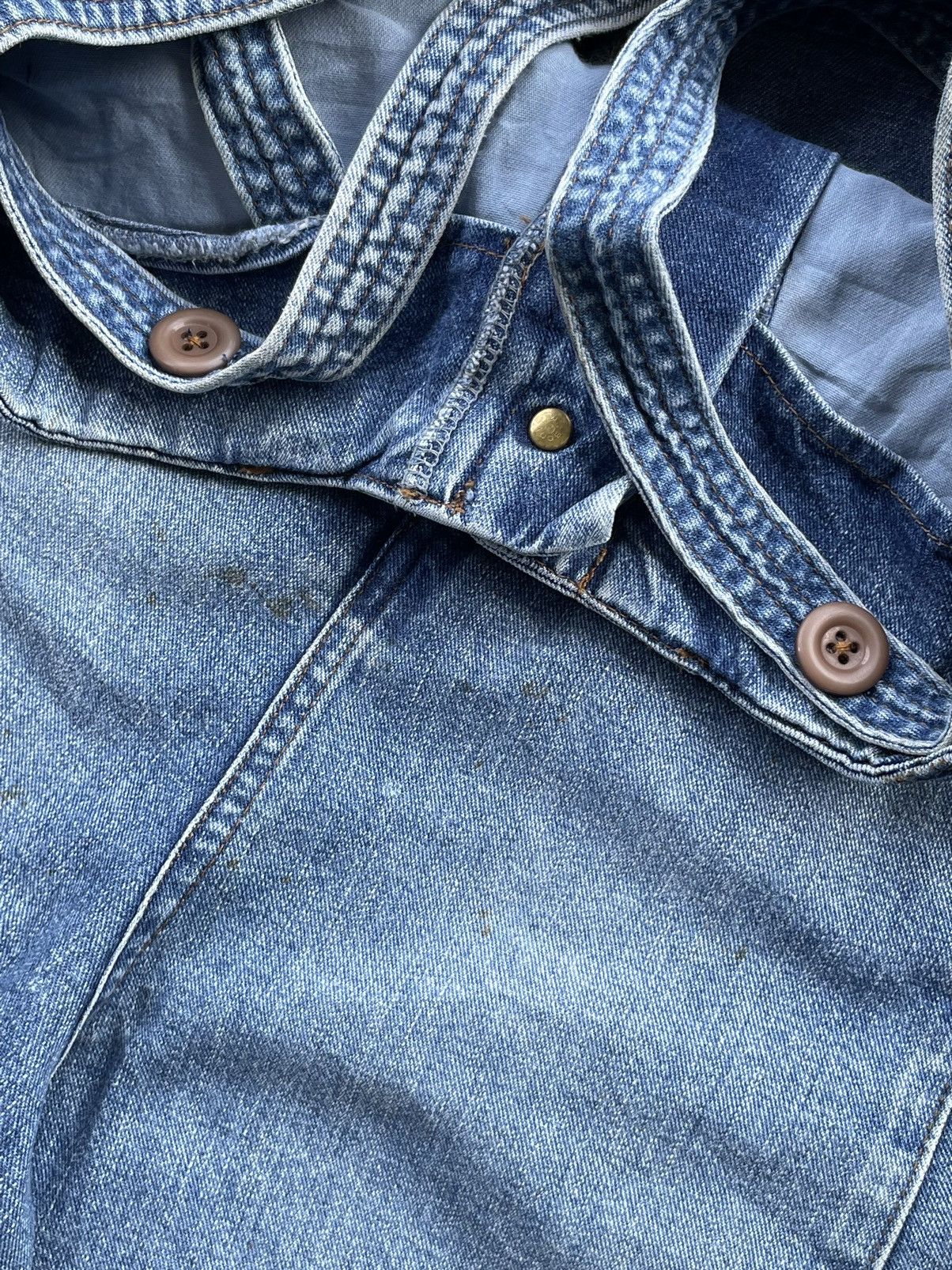 Marithe + Francois Girbaud Vintage Marithe Francois Girbaud Denim Overall Size US 32 / EU 48 - 16 Thumbnail