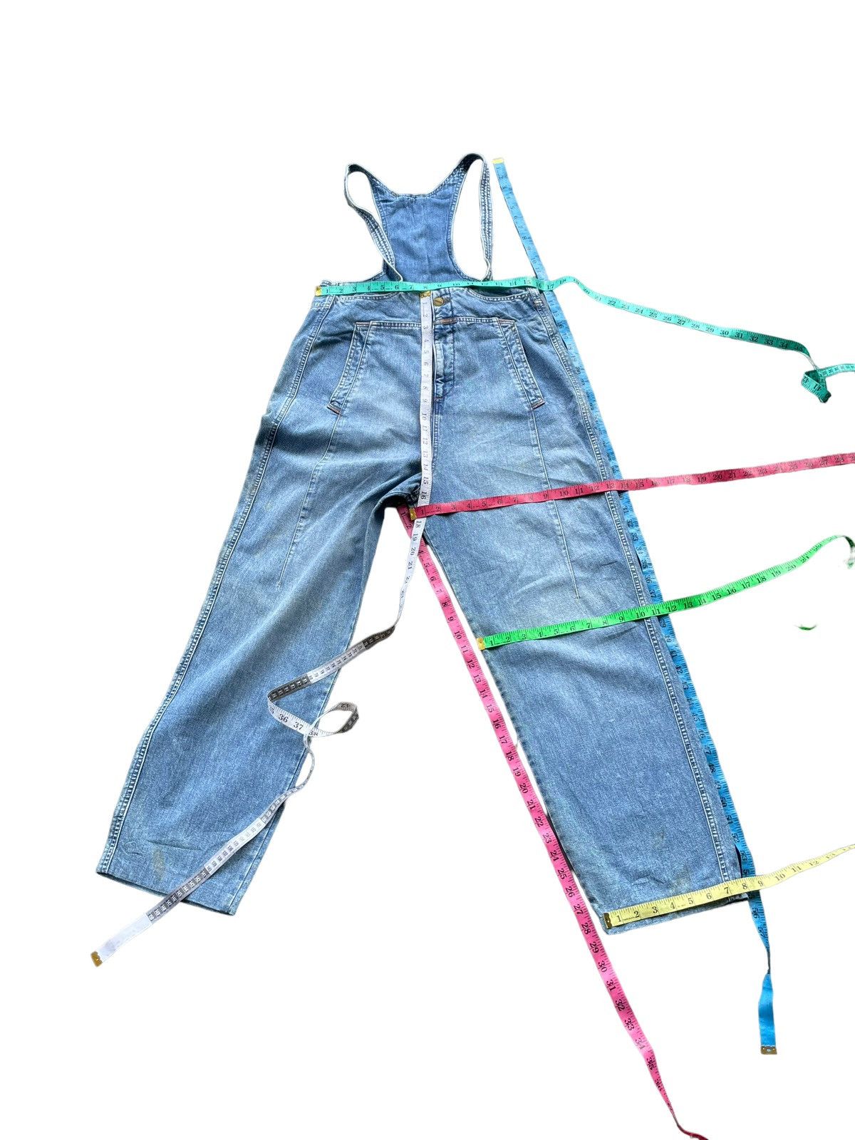 Marithe + Francois Girbaud Vintage Marithe Francois Girbaud Denim Overall Size US 32 / EU 48 - 21 Thumbnail
