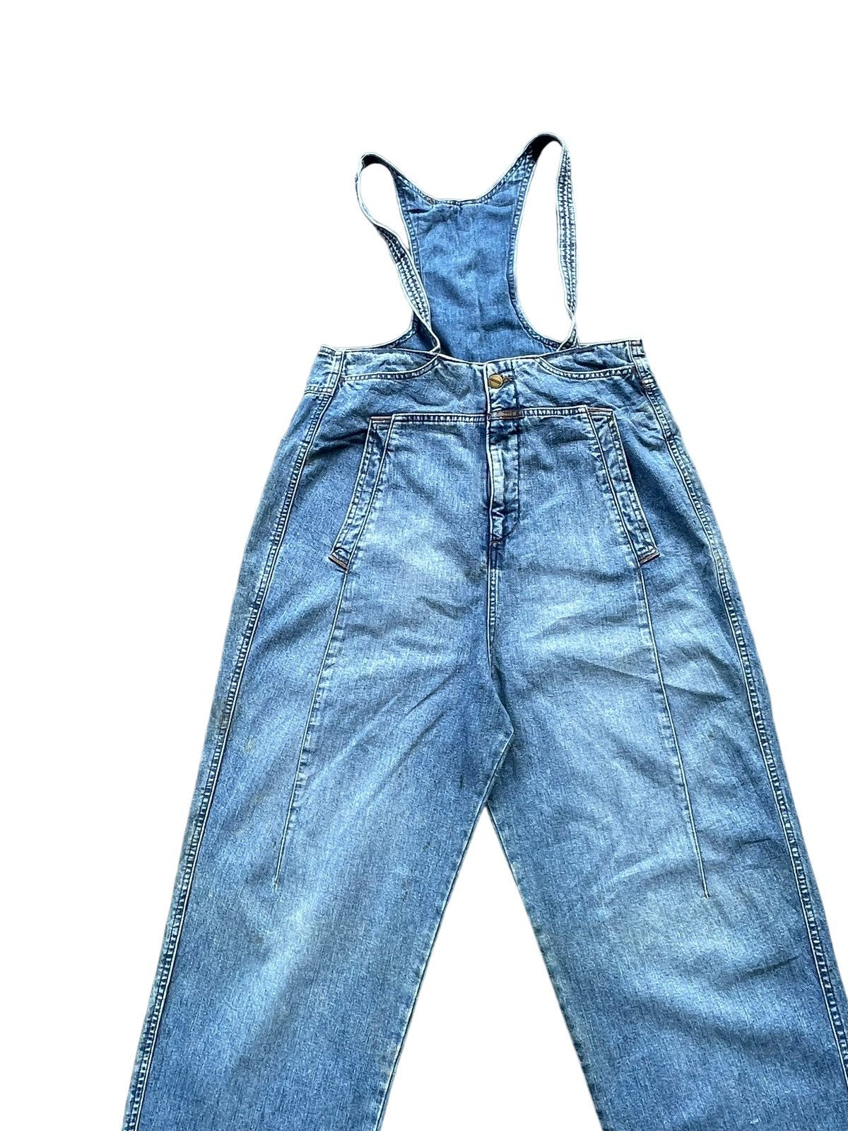 Marithe + Francois Girbaud Vintage Marithe Francois Girbaud Denim Overall Size US 32 / EU 48 - 3 Thumbnail