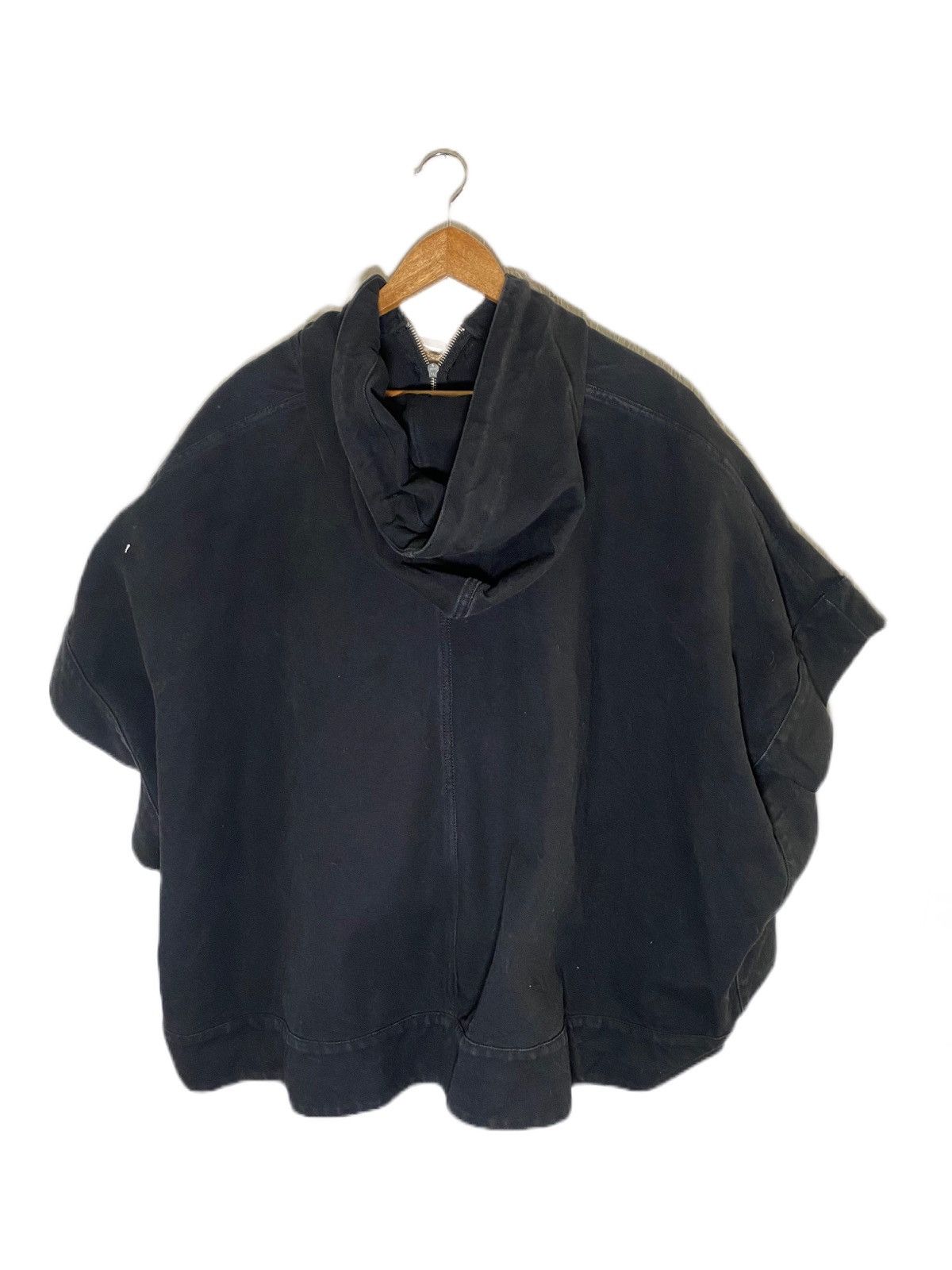South2 West8 SOUTH2 WEST8 Hooded Poncho Black Size US M / EU 48-50 / 2 - 4 Thumbnail