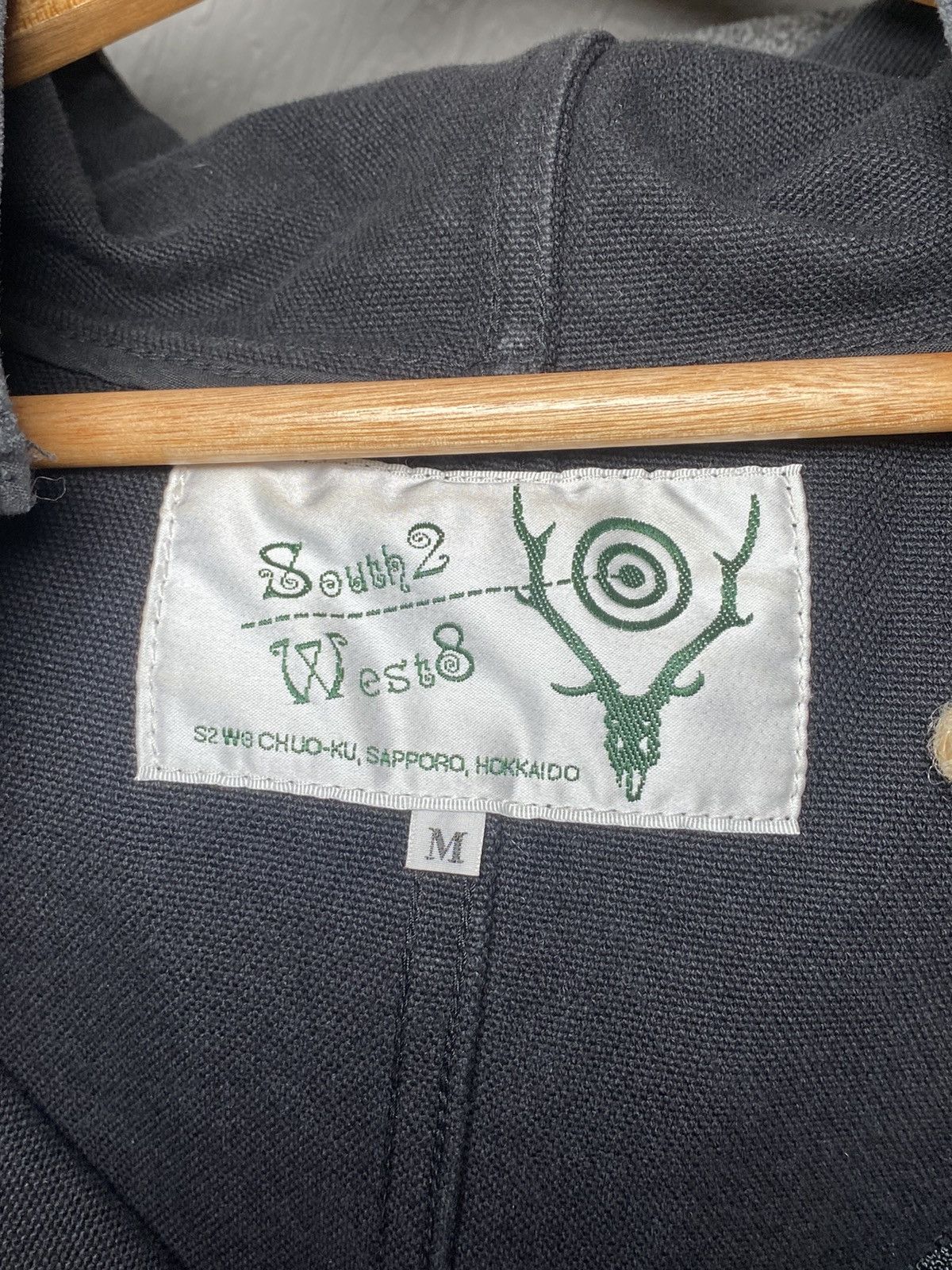 South2 West8 SOUTH2 WEST8 Hooded Poncho Black Size US M / EU 48-50 / 2 - 5 Thumbnail