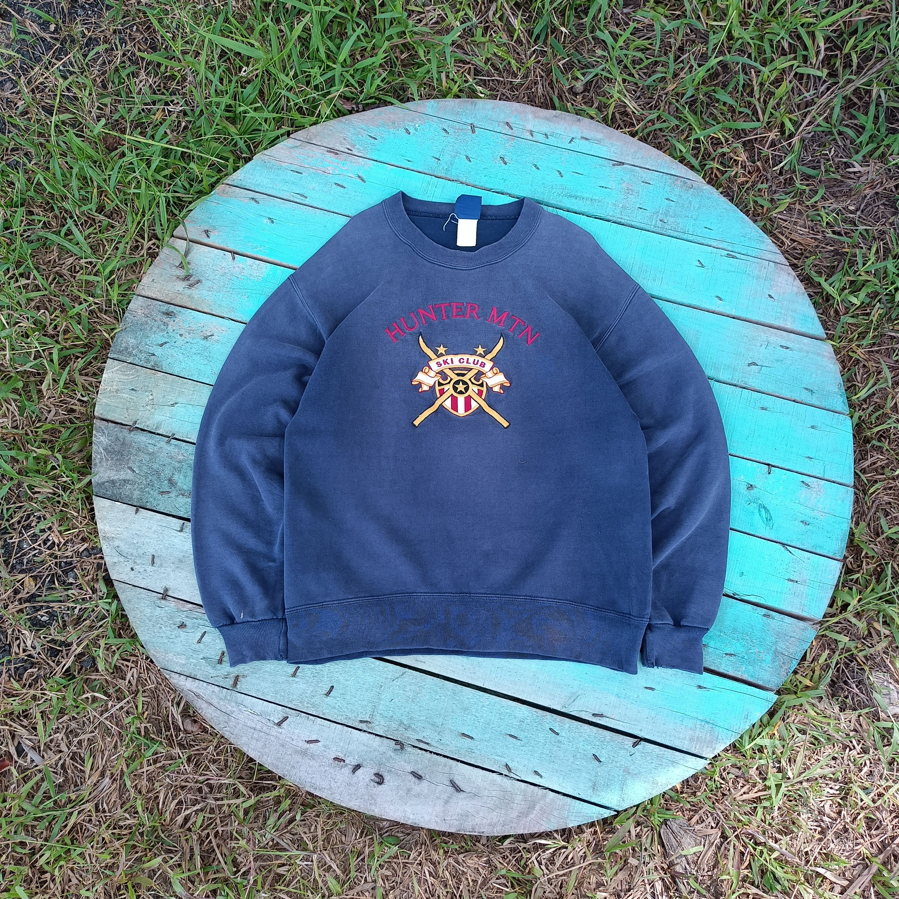 Vintage Vintage OARSMAN Hunter MTN Sweatshirt Size US M / EU 48-50 / 2 - 1 Thumbnail