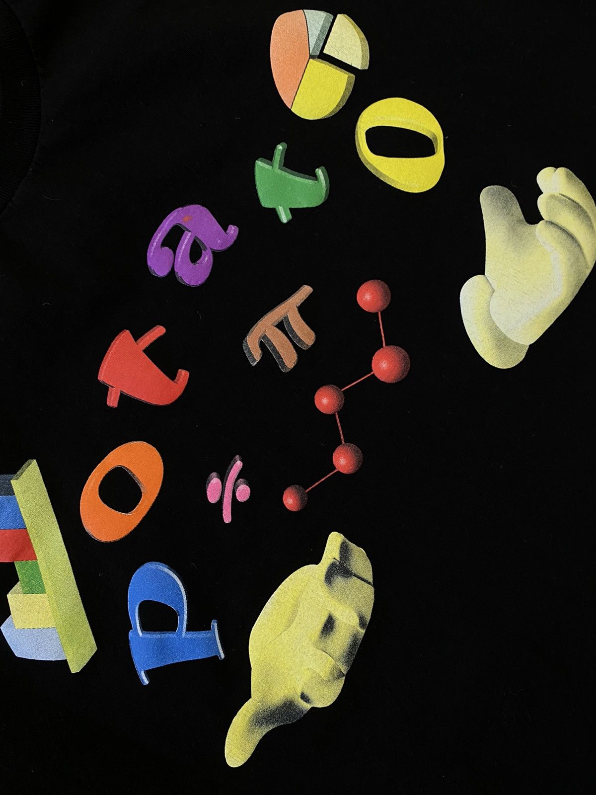Imran Potato Imran Potato Play Doh Hands XXL 2XL Tee 🧊❄️ Slumpy Pizza Cut Size US XXL / EU 58 / 5 - 2 Thumbnail
