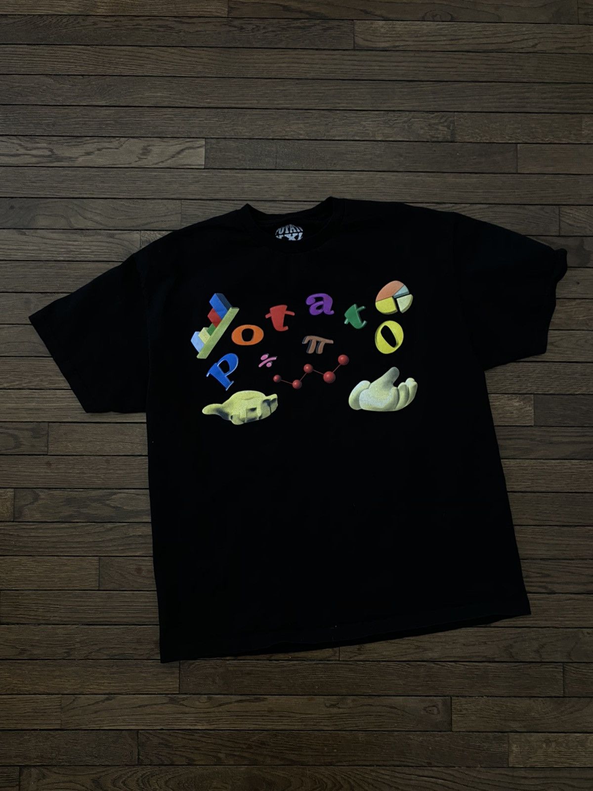 Imran Potato Imran Potato Play Doh Hands XXL 2XL Tee 🧊❄️ Slumpy Pizza Cut Size US XXL / EU 58 / 5 - 1 Thumbnail