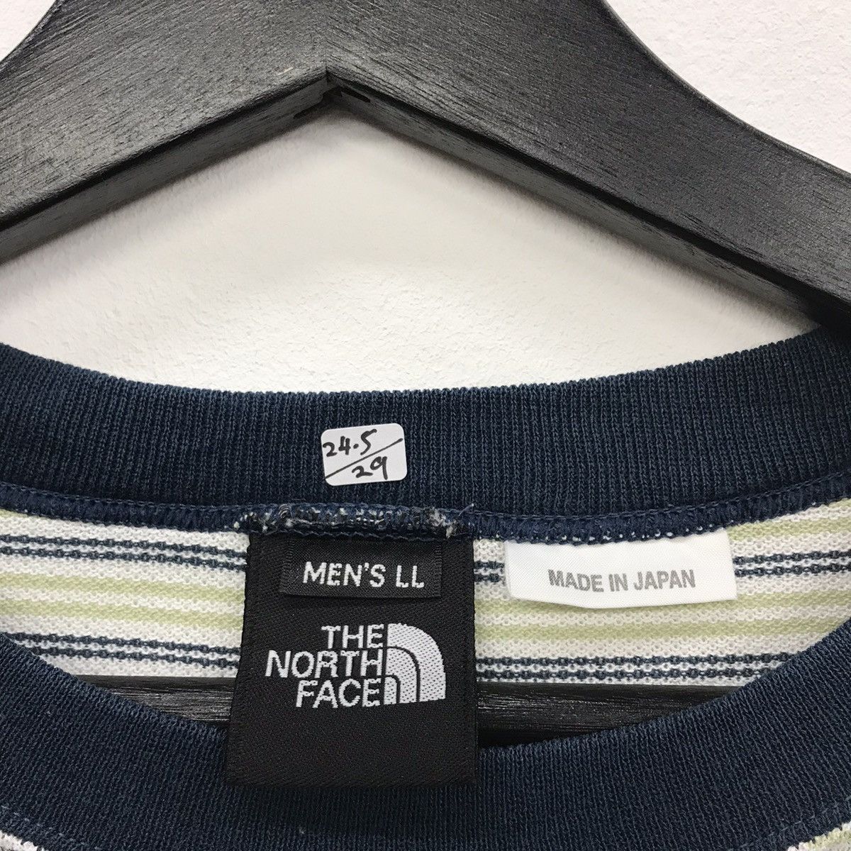 The North Face *Rare!! The North Face Stripe Tee Size US XL / EU 56 / 4 - 10 Thumbnail
