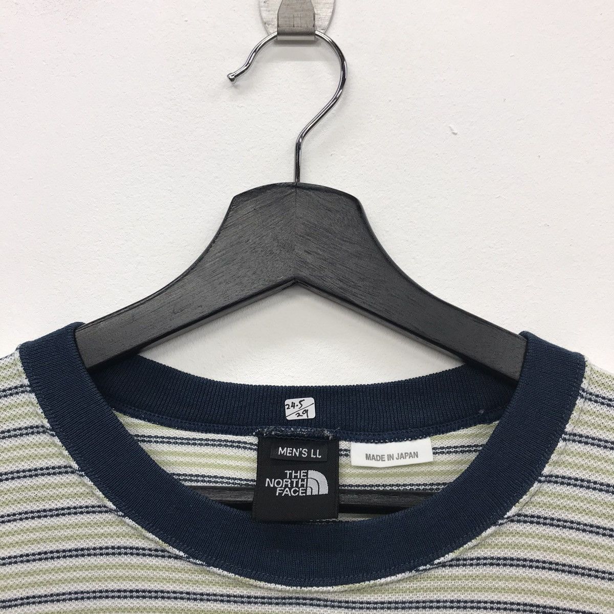 The North Face *Rare!! The North Face Stripe Tee Size US XL / EU 56 / 4 - 3 Thumbnail