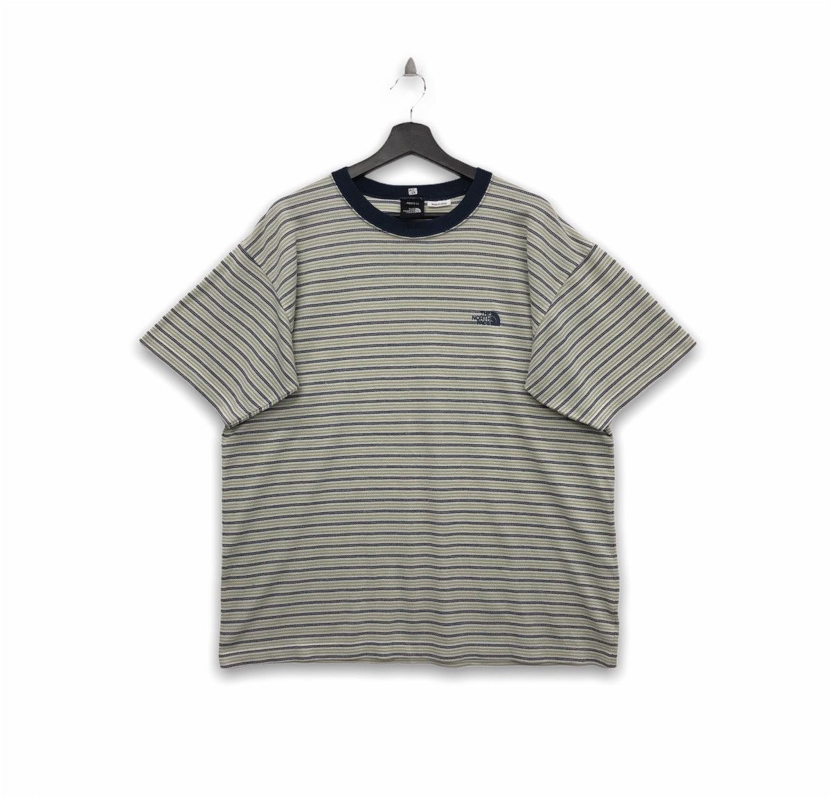 The North Face *Rare!! The North Face Stripe Tee Size US XL / EU 56 / 4 - 1 Thumbnail