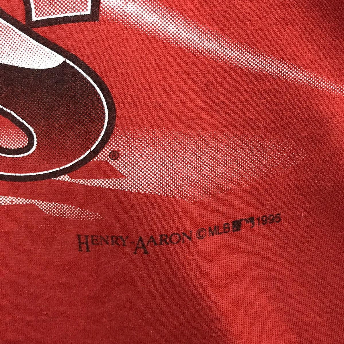MLB × Vintage *Rare!! Vintage MLB Cincinnati Red 1995 Tee Size US XL / EU 56 / 4 - 5 Thumbnail