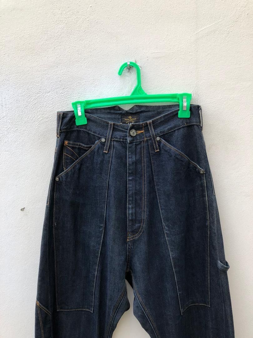 Vivienne Westwood Vivienne Westwood X Lee Long Pocket Denim Jeans Size US 28 / EU 44 - 2 Thumbnail