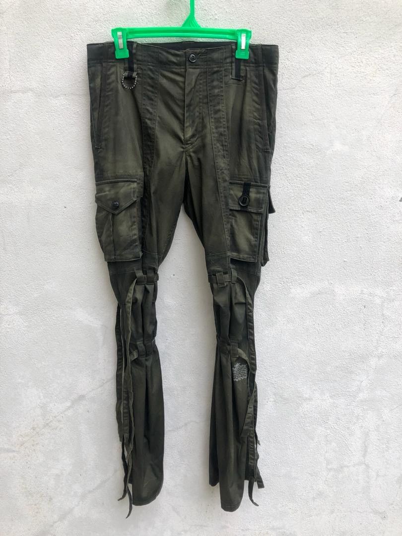 Japanese Brand × Roen Roen Japan Bondage Tactical Parachute Cargo Trouser Pant Size US 31 - 1 Thumbnail