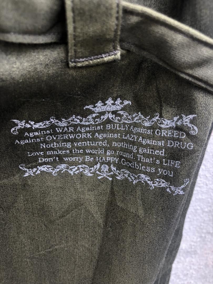 Japanese Brand × Roen Roen Japan Bondage Tactical Parachute Cargo Trouser Pant Size US 31 - 7 Thumbnail