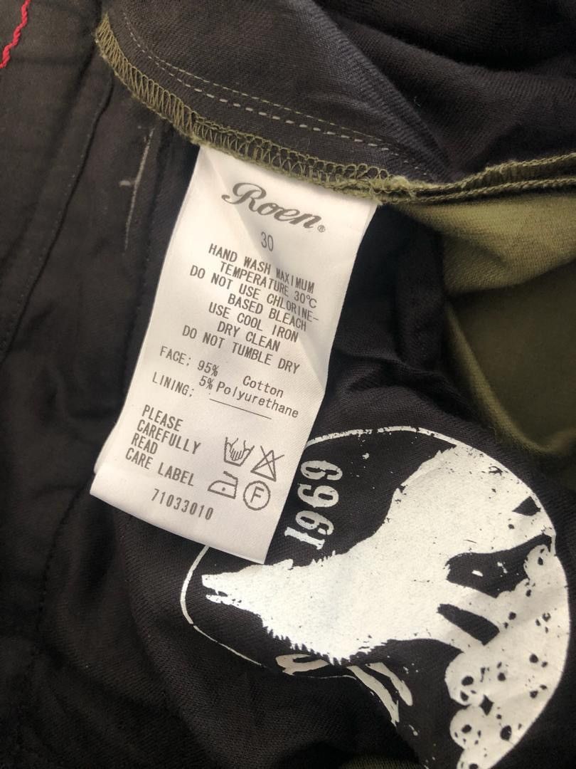 Japanese Brand × Roen Roen Japan Bondage Tactical Parachute Cargo Trouser Pant Size US 31 - 13 Thumbnail