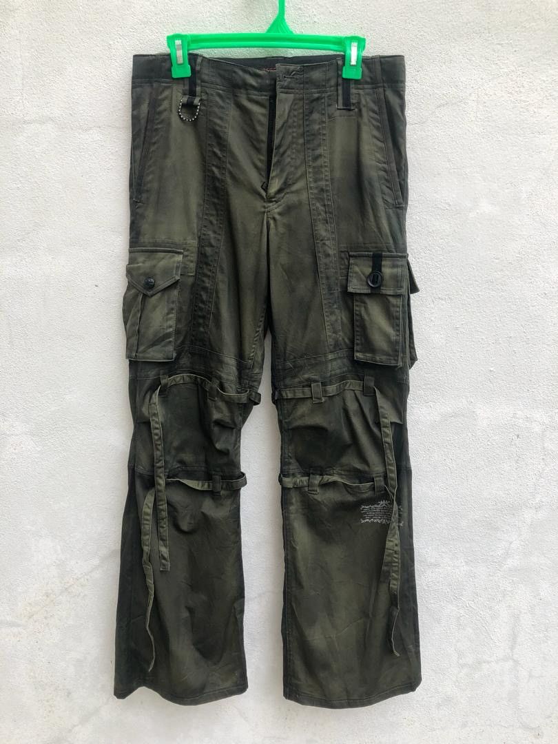 Japanese Brand × Roen Roen Japan Bondage Tactical Parachute Cargo Trouser Pant Size US 31 - 2 Thumbnail