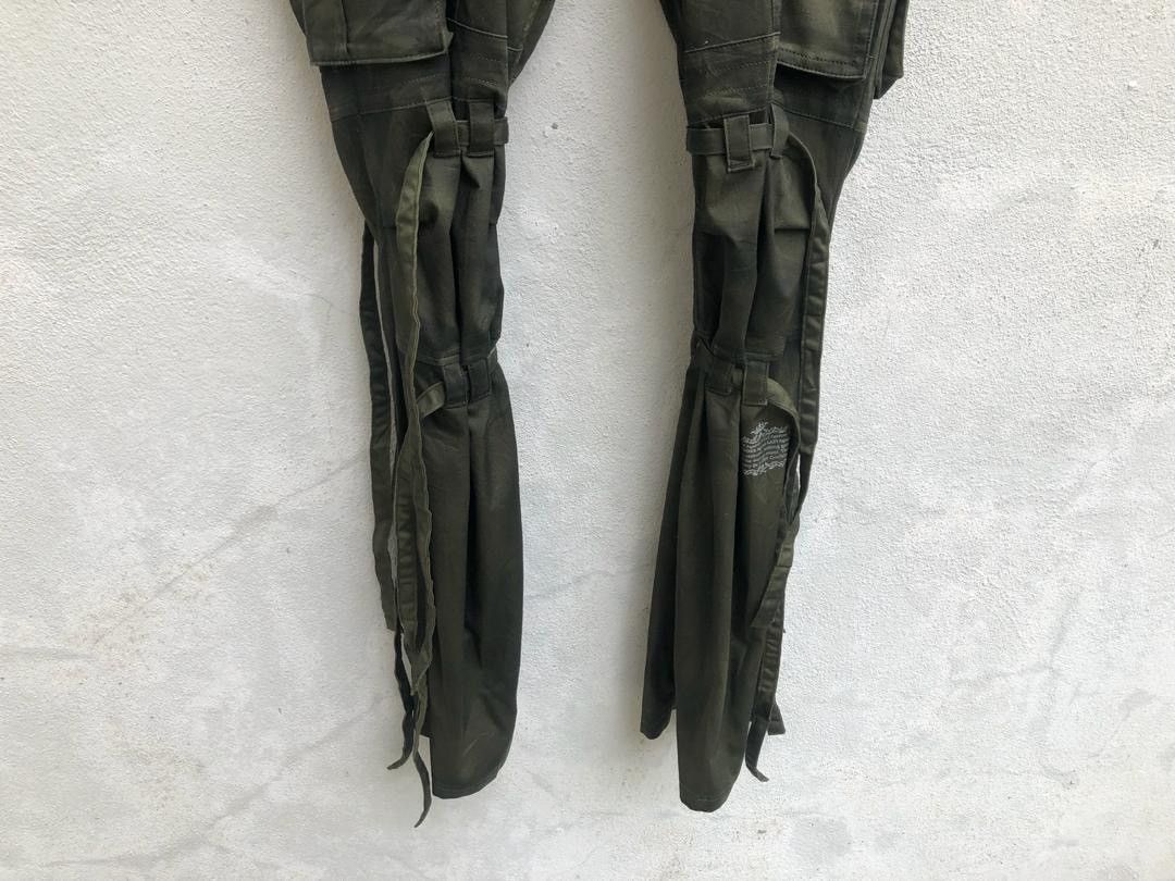 Japanese Brand × Roen Roen Japan Bondage Tactical Parachute Cargo Trouser Pant Size US 31 - 6 Thumbnail