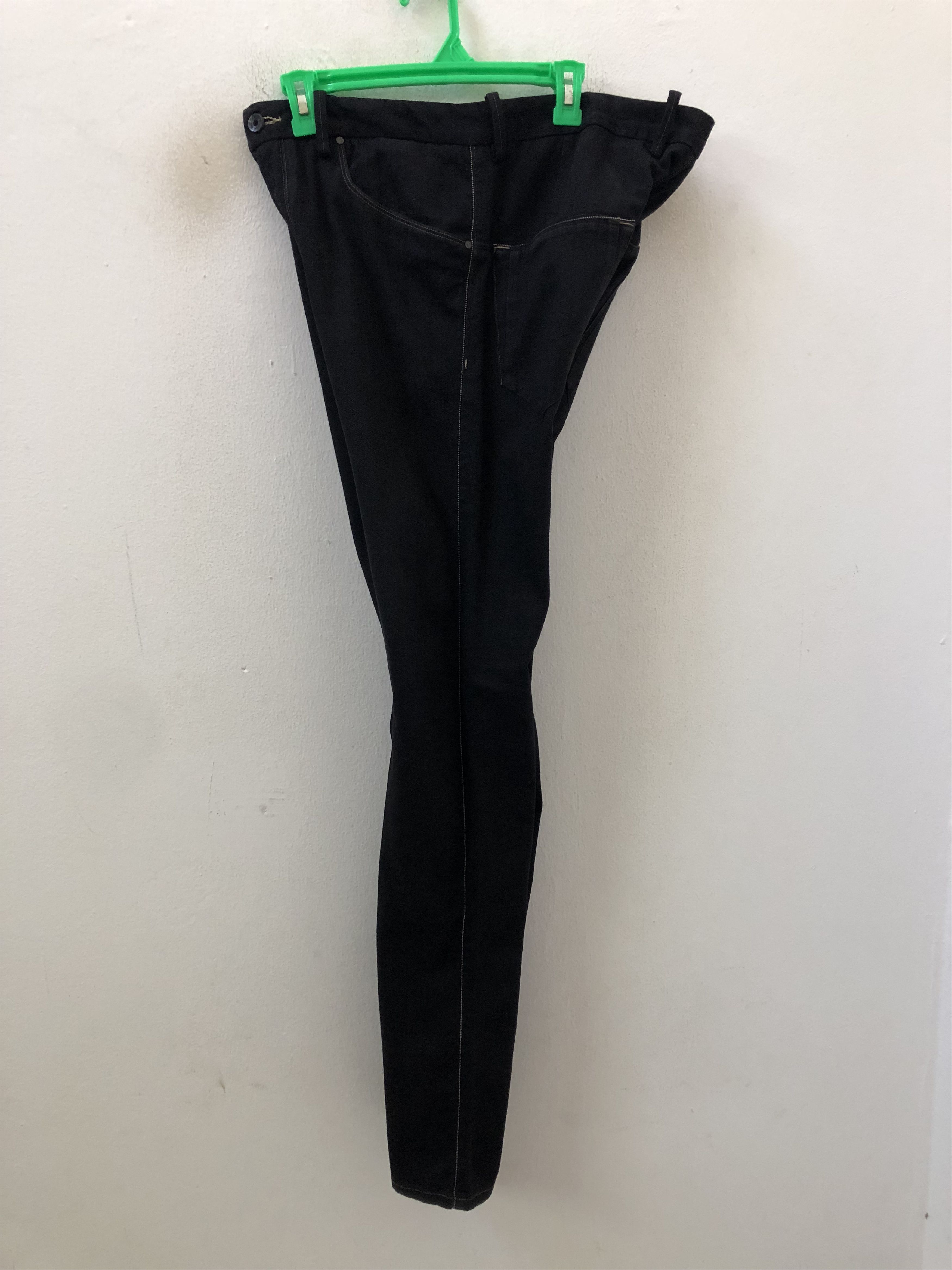 Diesel Black Gold Diesel Black Gold Made in Tunisia Skinny Black Denim Jeans Size US 33 - 14 Thumbnail