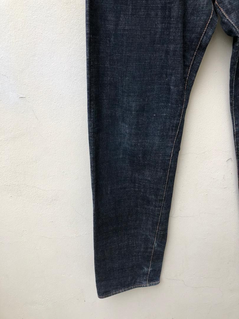 Evisu 2001 Evisu Spell Out Kanji Painter Selvedge Denim Jeans Size US 30 / EU 46 - 11 Thumbnail