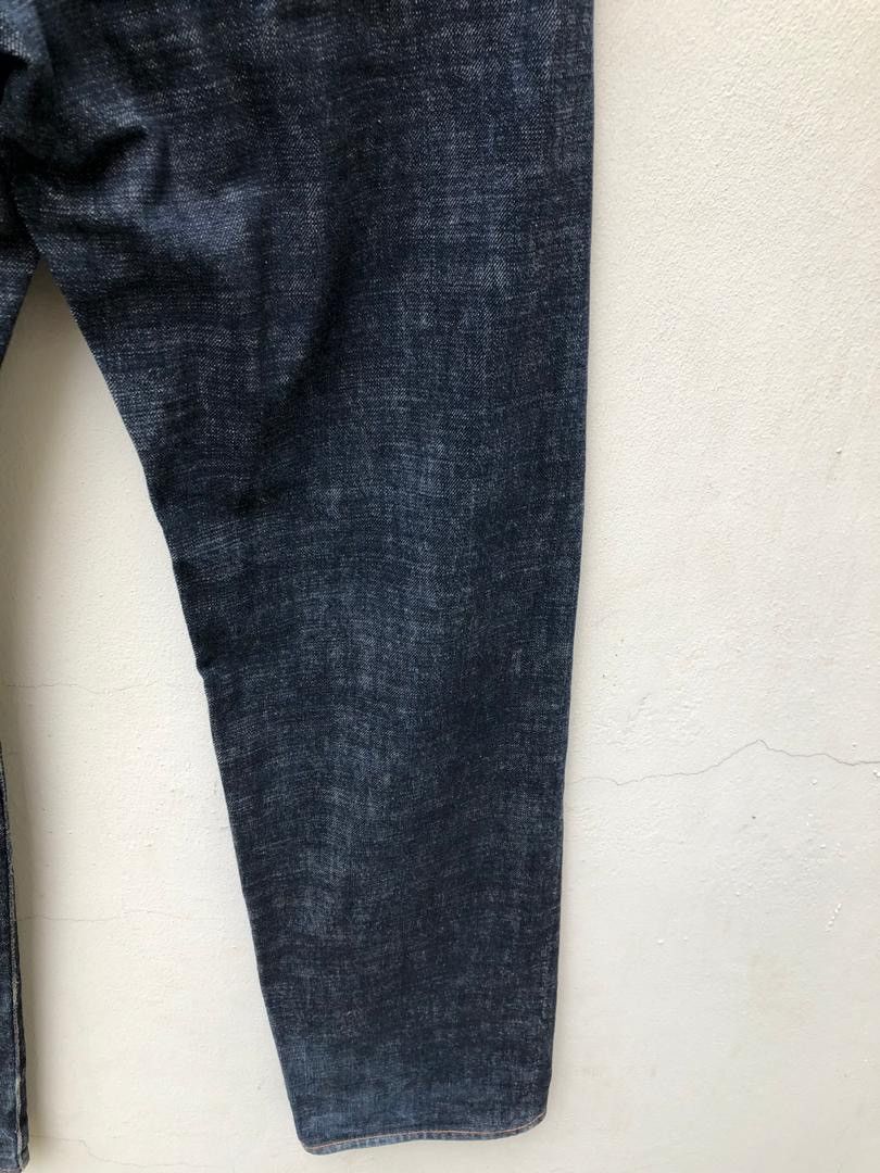 Evisu 2001 Evisu Spell Out Kanji Painter Selvedge Denim Jeans Size US 30 / EU 46 - 6 Thumbnail