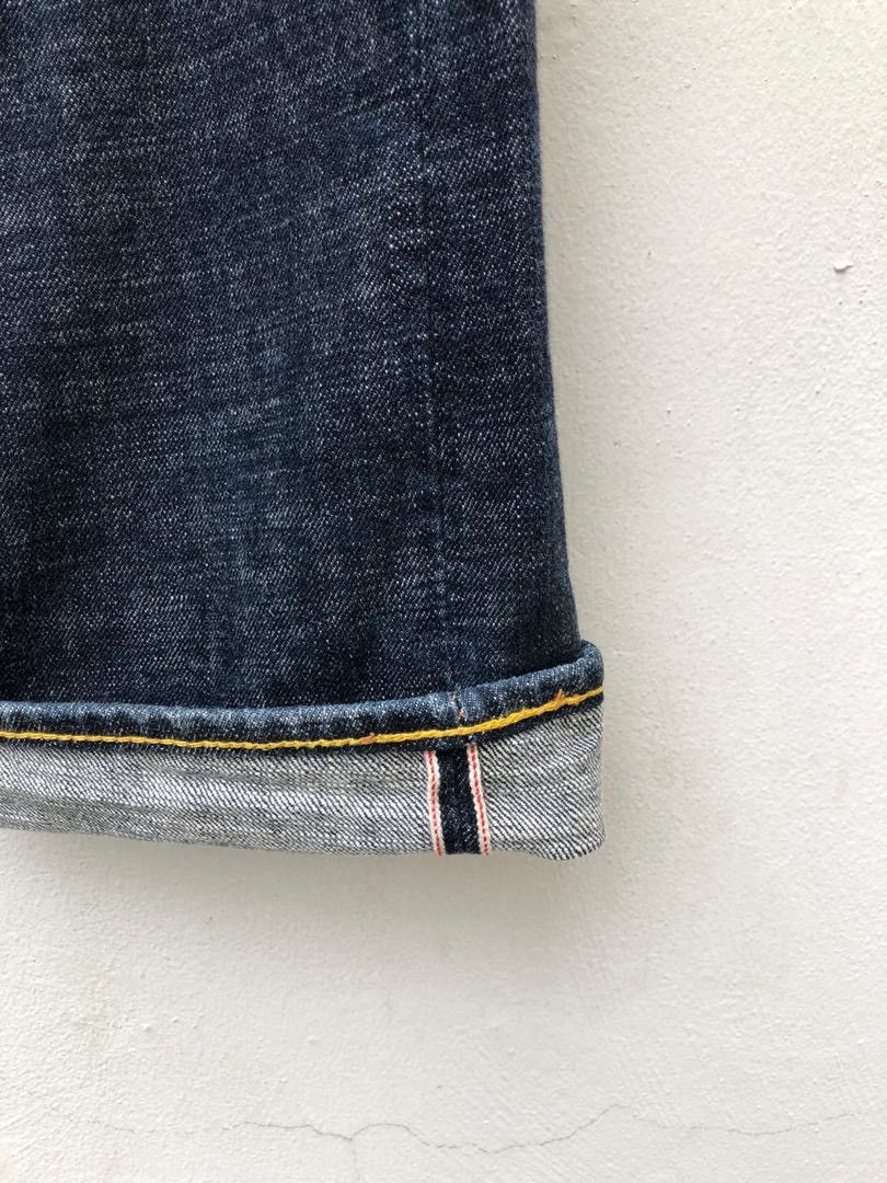 Evisu 2001 Evisu Spell Out Kanji Painter Selvedge Denim Jeans Size US 30 / EU 46 - 16 Thumbnail
