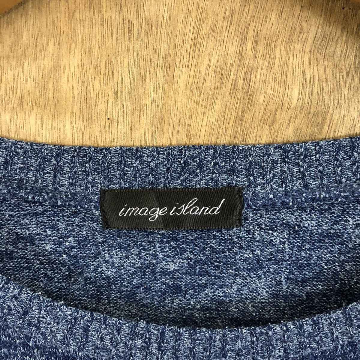 Aran Isles Knitwear × Japanese Brand Image Island Blue Knitwear #155 Size US L / EU 52-54 / 3 - 5 Thumbnail