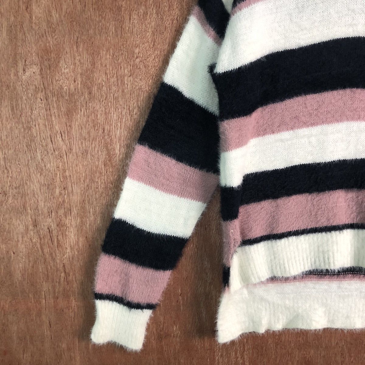 Solid and Striped INGNI Multicolor Stripe Mohair Knitwear Size US M / EU 48-50 / 2 - 7 Thumbnail
