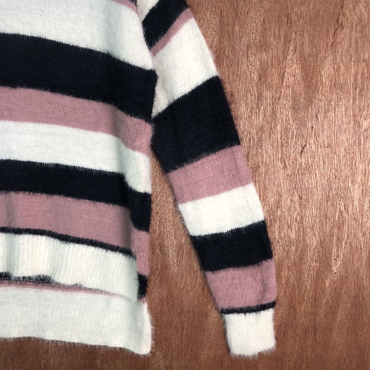 Solid and Striped INGNI Multicolor Stripe Mohair Knitwear Size US M / EU 48-50 / 2 - 5 Thumbnail