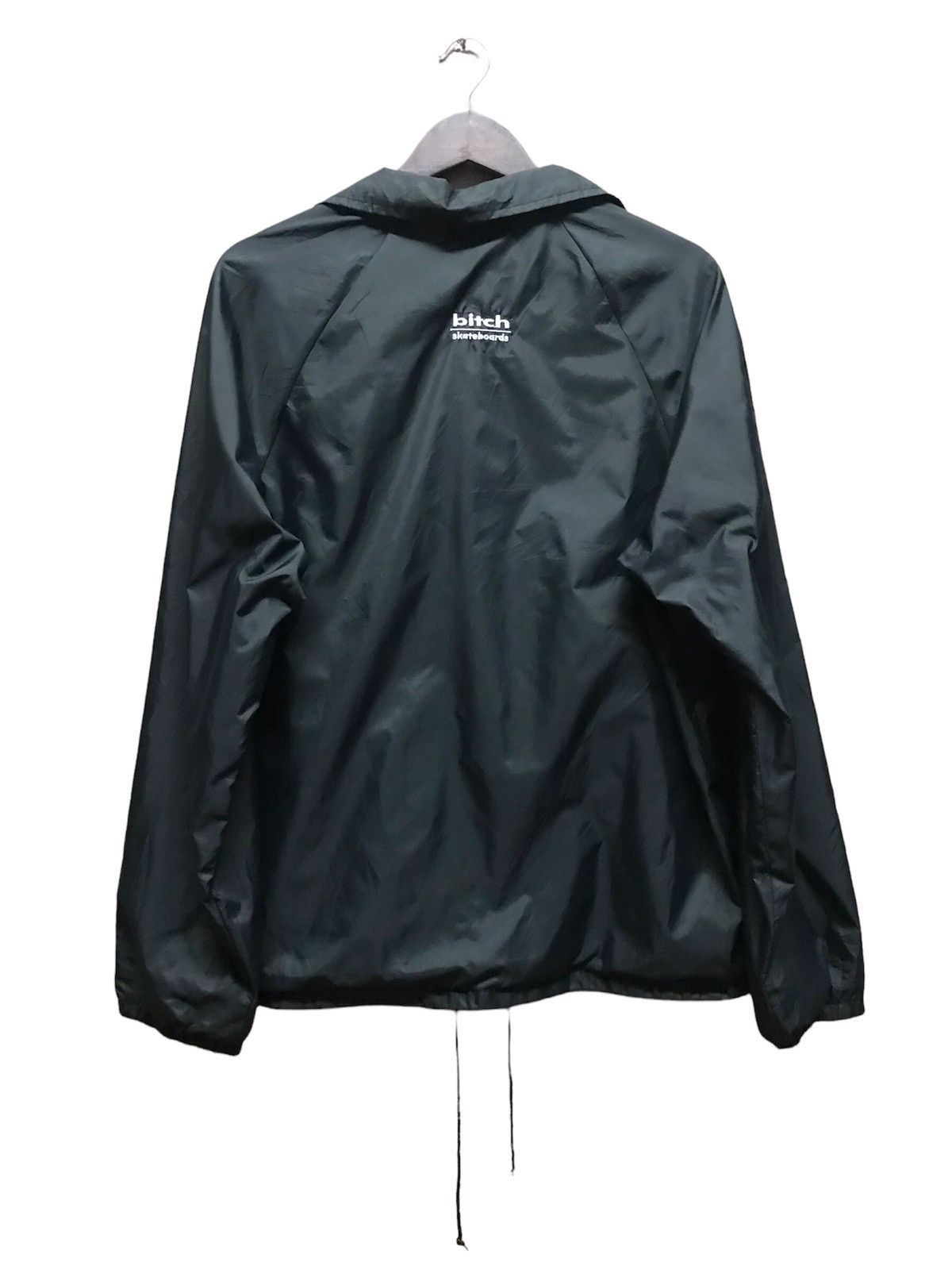 Santa Cruz Skateboards × Vintage Vintage 90s Bitch Skateboard Windbreaker Bomber Jacket Size US XL / EU 56 / 4 - 2 Thumbnail