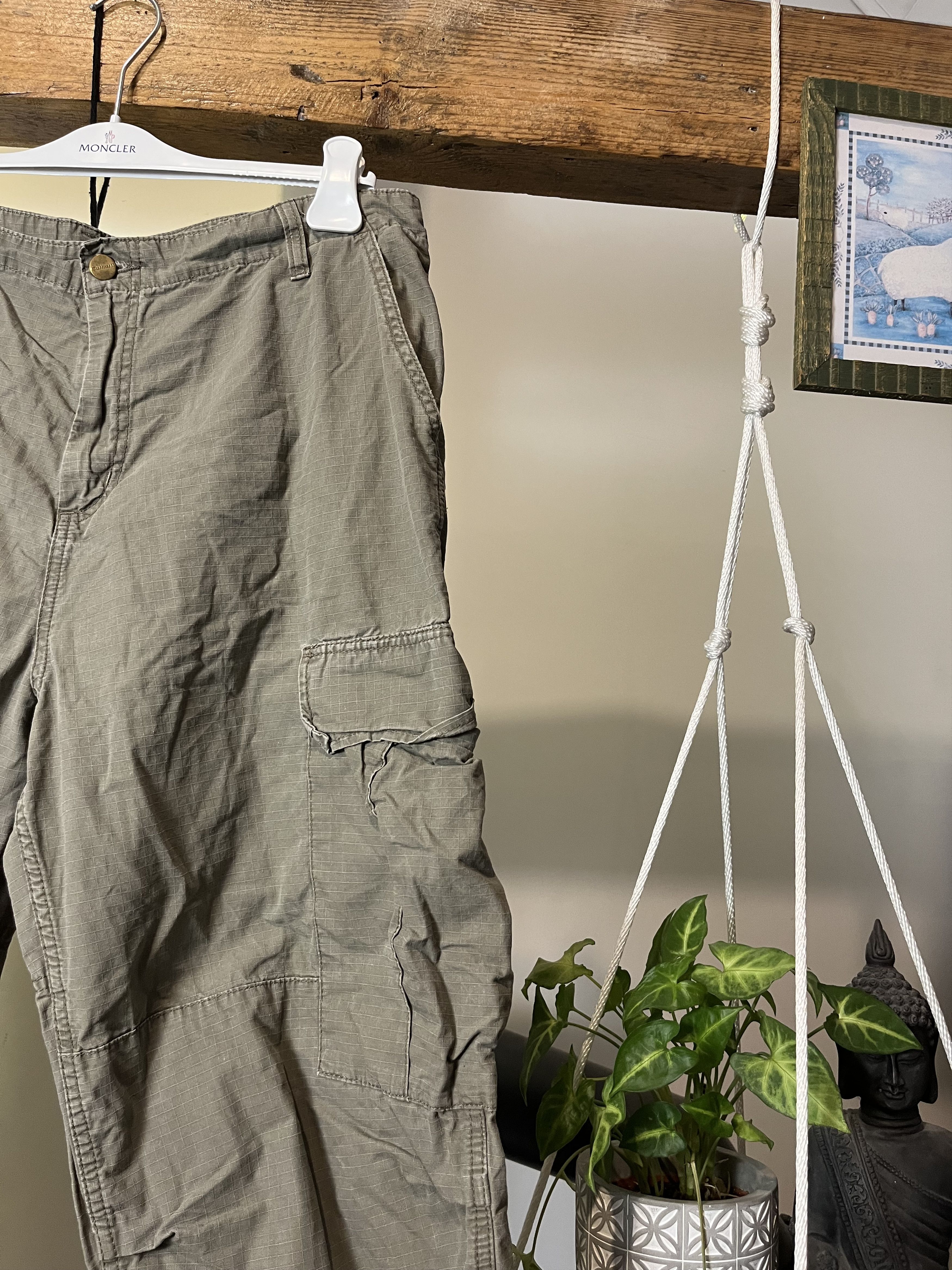 Carhartt × Vintage Carhartt Double Knee Cargo Pants 36x34 Size US 36 / EU 52 - 6 Thumbnail