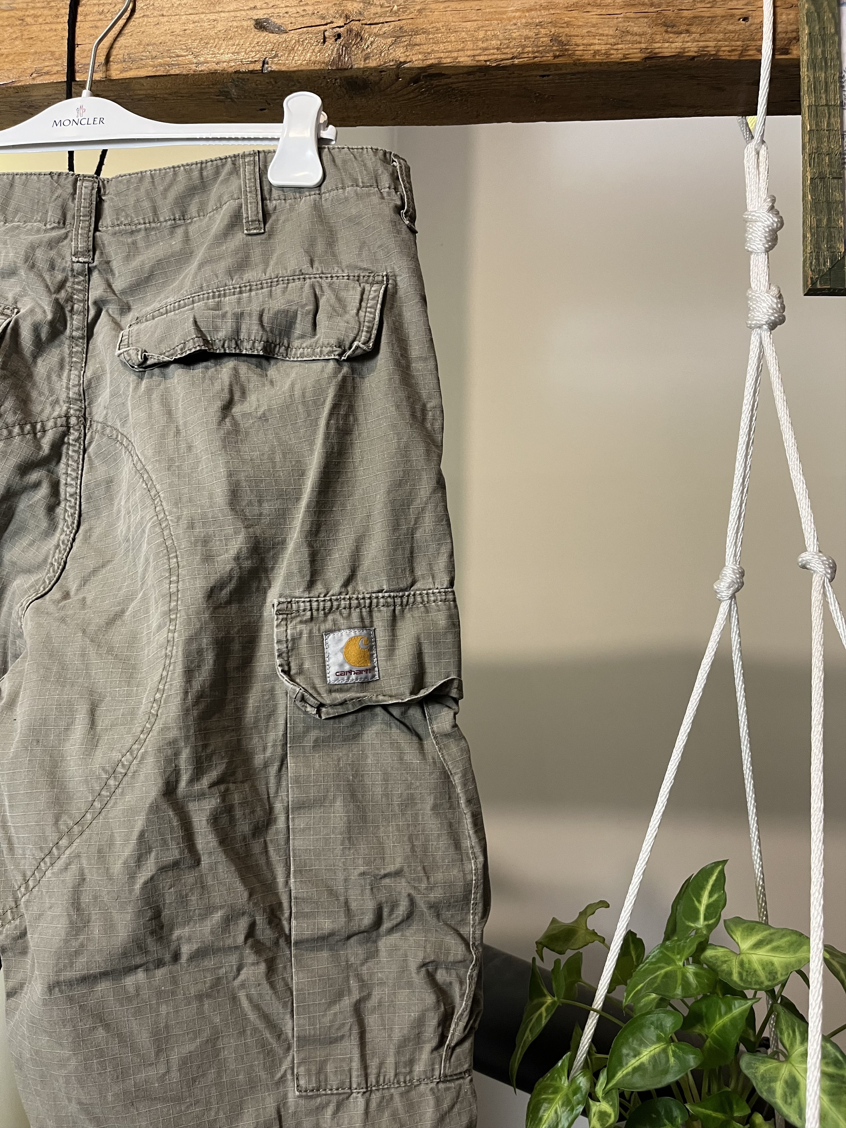 Carhartt × Vintage Carhartt Double Knee Cargo Pants 36x34 Size US 36 / EU 52 - 9 Thumbnail
