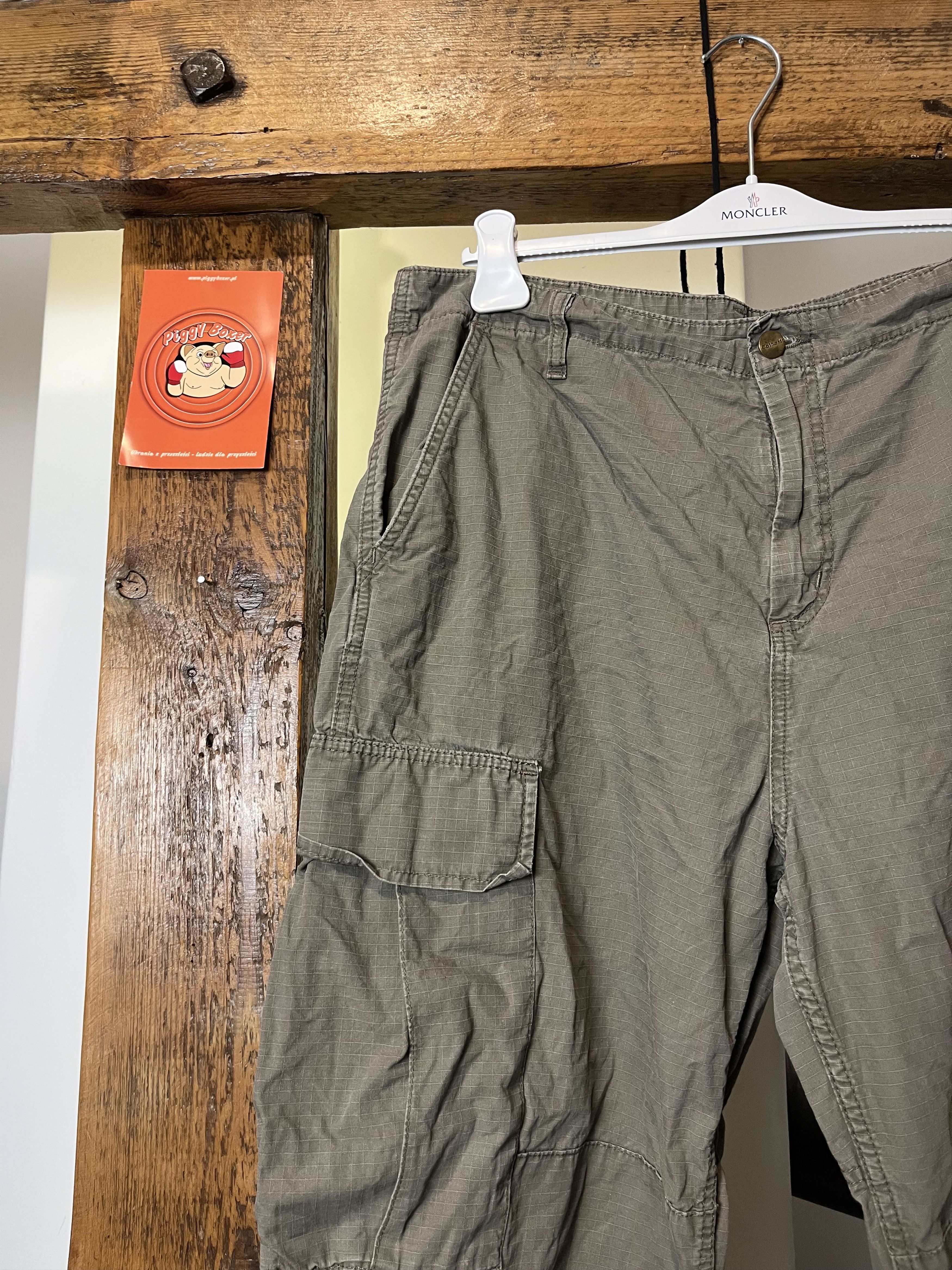Carhartt × Vintage Carhartt Double Knee Cargo Pants 36x34 Size US 36 / EU 52 - 5 Thumbnail