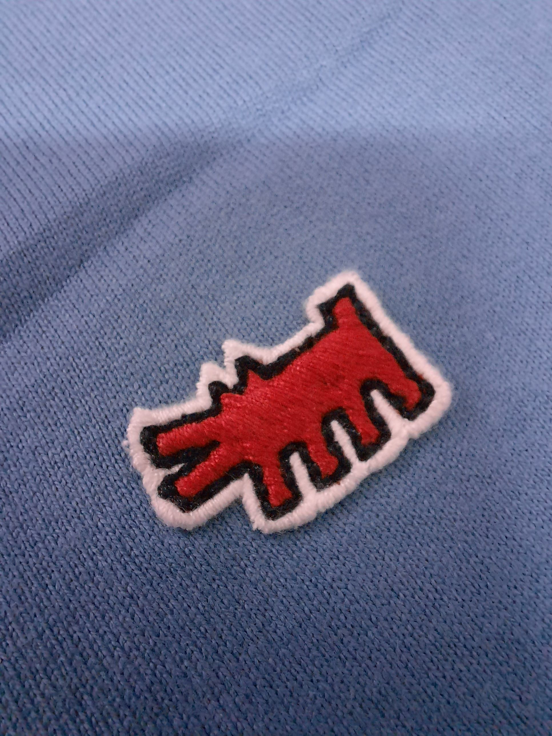 Japanese Brand VINTAGE UNIQLO X KEITH HARING T-SHIRT Size US L / EU 52-54 / 3 - 5 Thumbnail