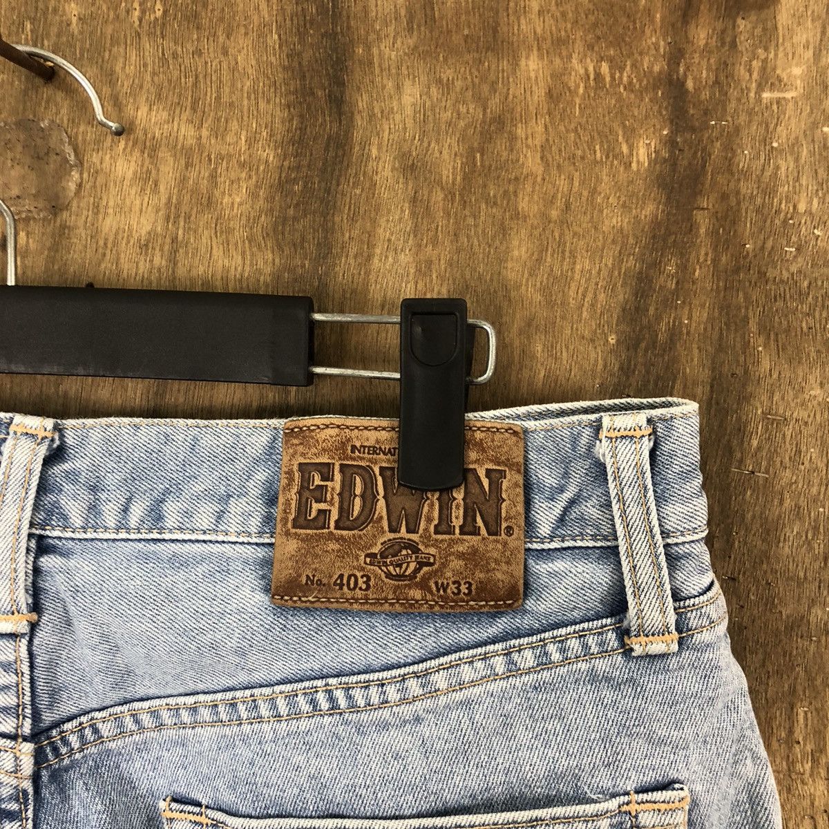Edwin EDWIN VINTAGE FADED LIGHT BLUE JEANS PANTS # 008 Size US 31 - 11 Thumbnail