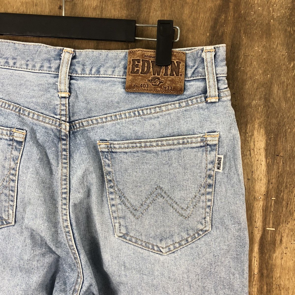 Edwin EDWIN VINTAGE FADED LIGHT BLUE JEANS PANTS # 008 Size US 31 - 10 Thumbnail