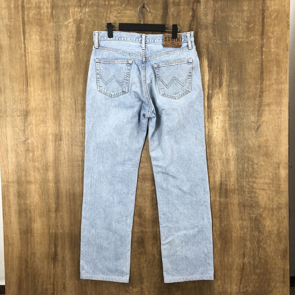 Edwin EDWIN VINTAGE FADED LIGHT BLUE JEANS PANTS # 008 Size US 31 - 6 Thumbnail