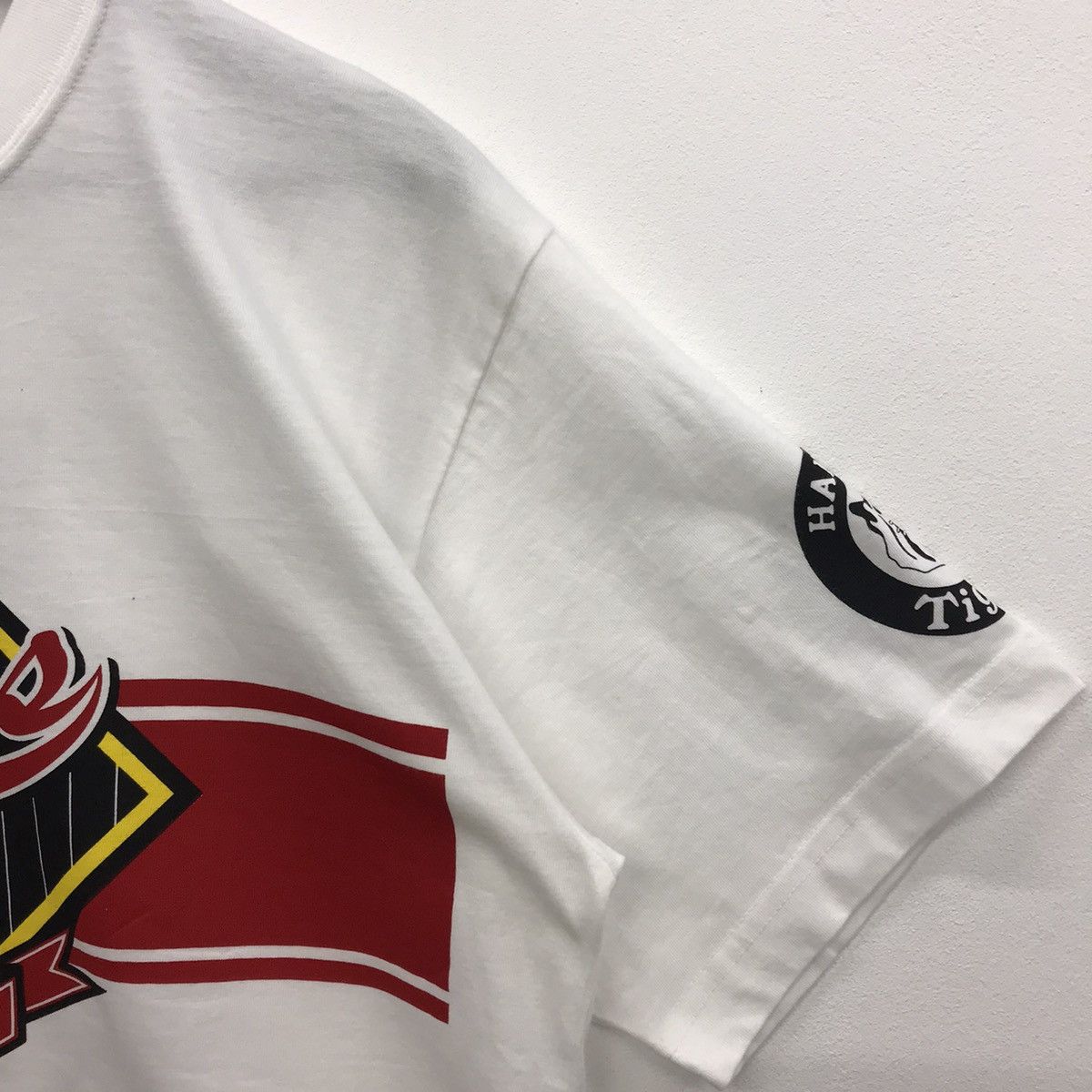 Japanese Brand × Vintage *Rare!! Vintage Baseball Tee Hanshin Tigers Big Logo Size US L / EU 52-54 / 3 - 5 Thumbnail