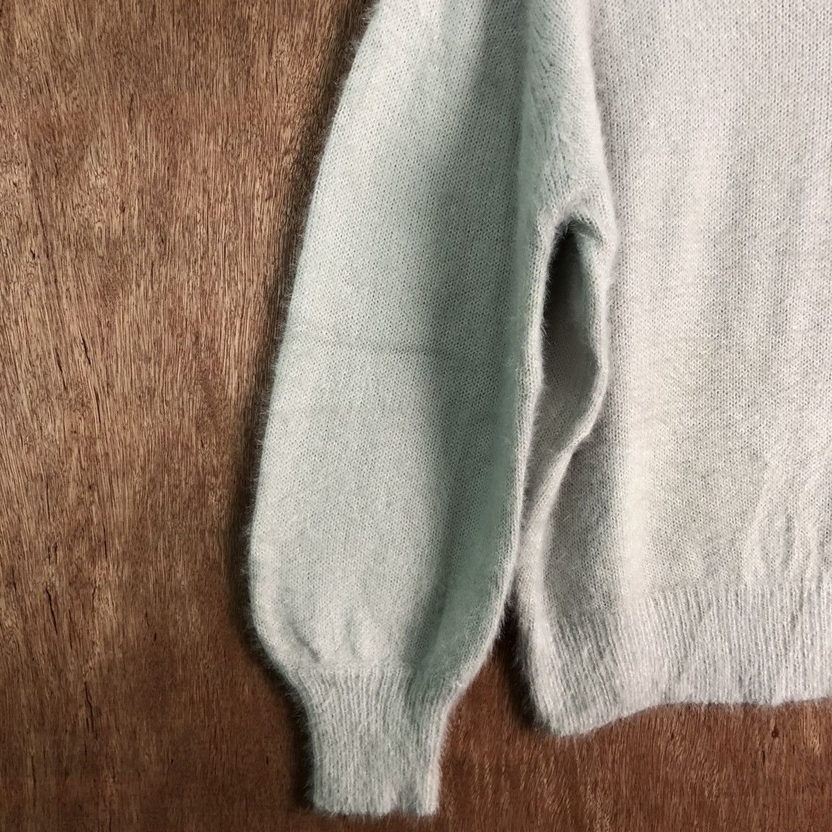Homespun Knitwear Moca Soft Grey Mohair Knitwear Size US M / EU 48-50 / 2 - 7 Thumbnail