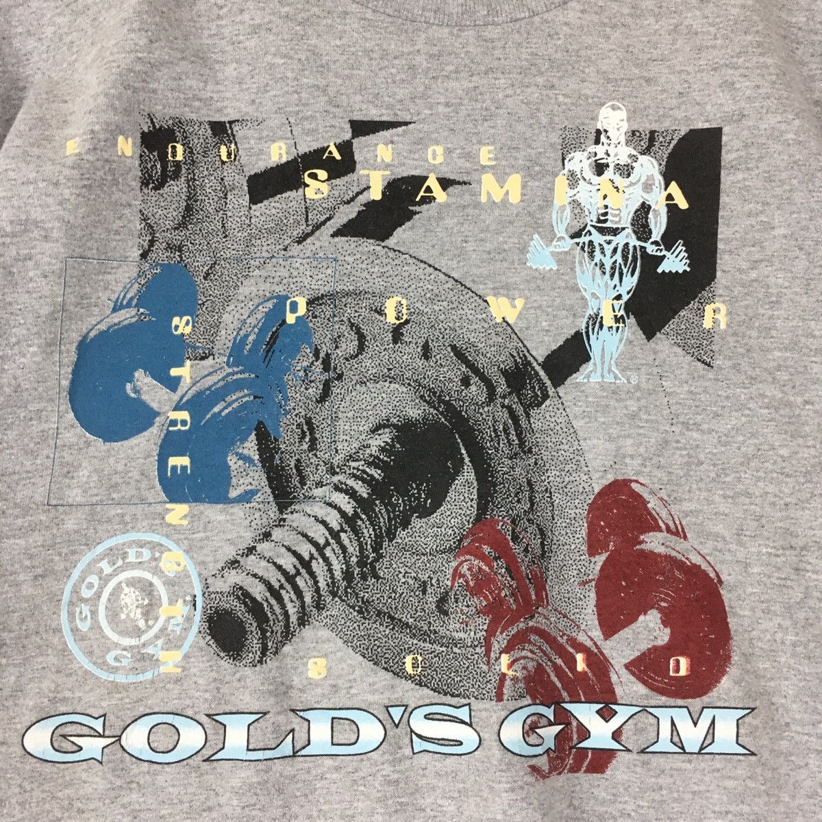 Vintage Vintage rare gold gym Size US L / EU 52-54 / 3 - 3 Thumbnail