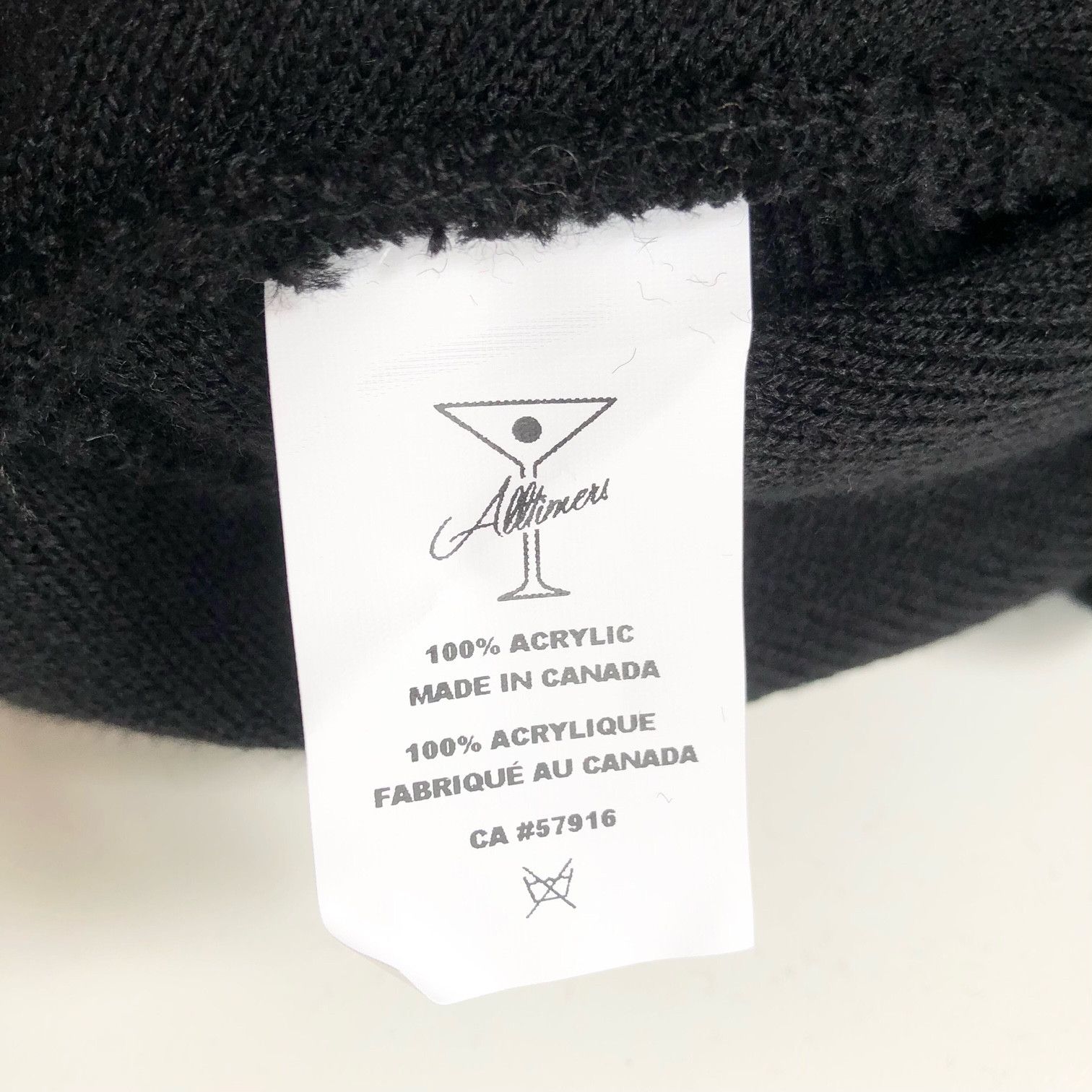 Alltimers Alltimers Classic Logo Beanie BLACK Size ONE SIZE - 3 Thumbnail