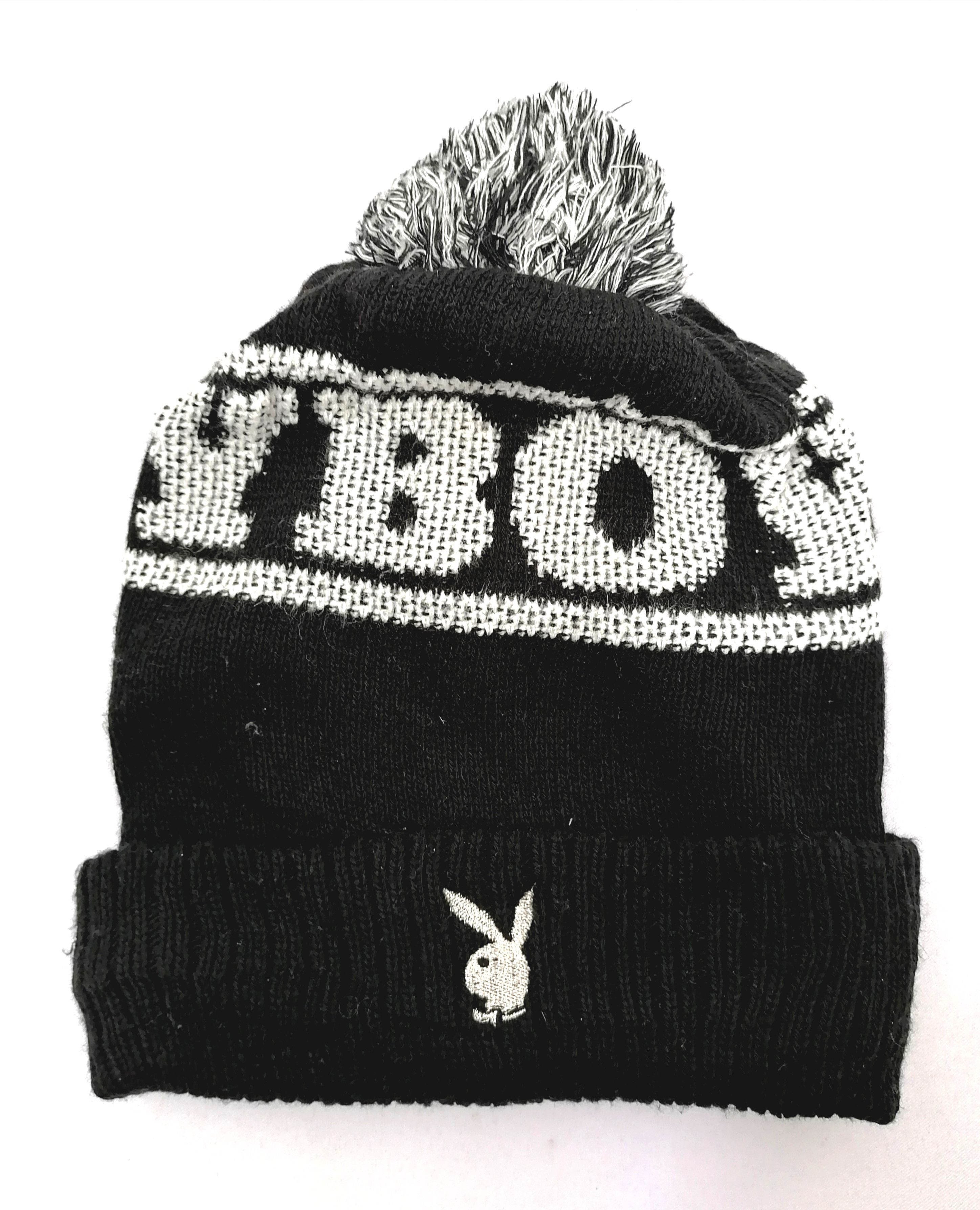 Japanese Brand × Playboy × Vintage Playboy Embroidered Beanie Hat Size ONE SIZE - 1 Thumbnail