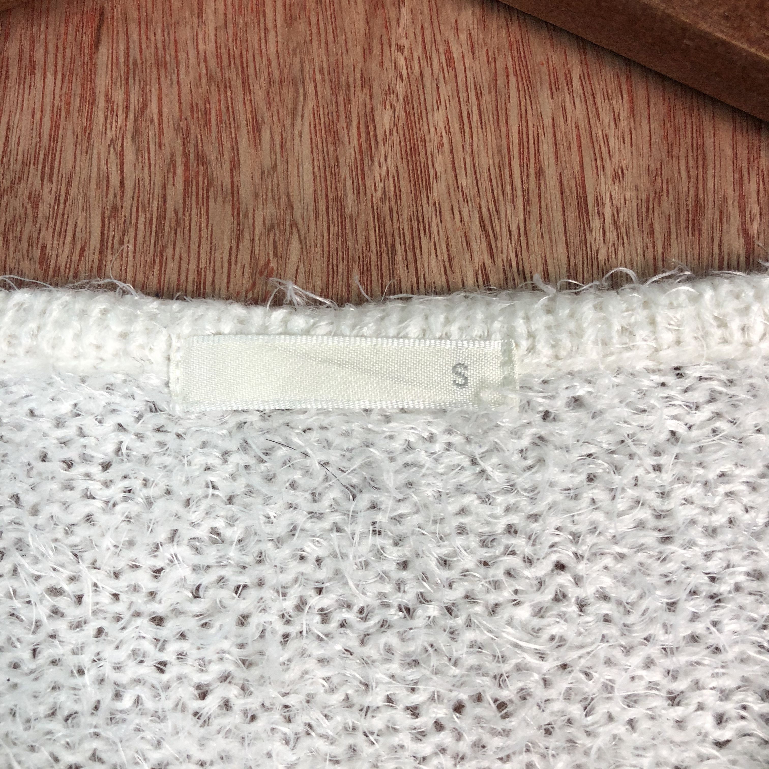 Homespun Knitwear × Japanese Brand × White's Boots Japan GU White Mohair Knitwear Size US S / EU 44-46 / 1 - 9 Thumbnail