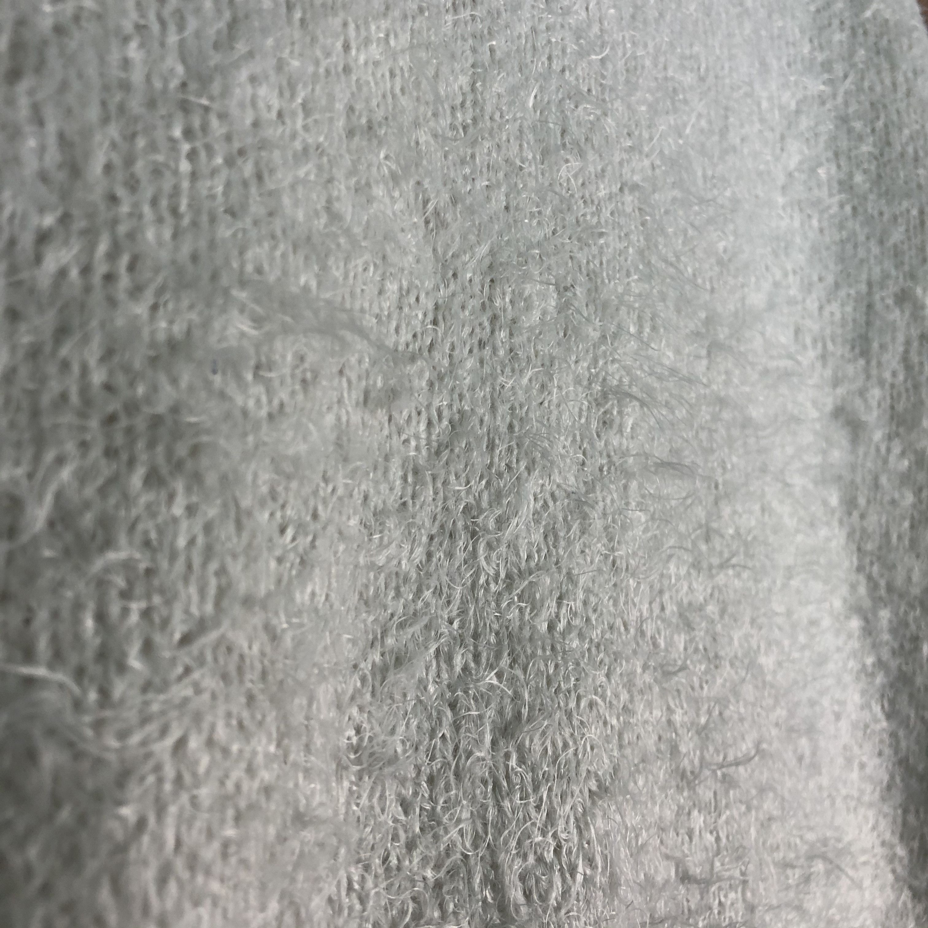 Homespun Knitwear × Japanese Brand × White's Boots Japan GU White Mohair Knitwear Size US S / EU 44-46 / 1 - 8 Thumbnail