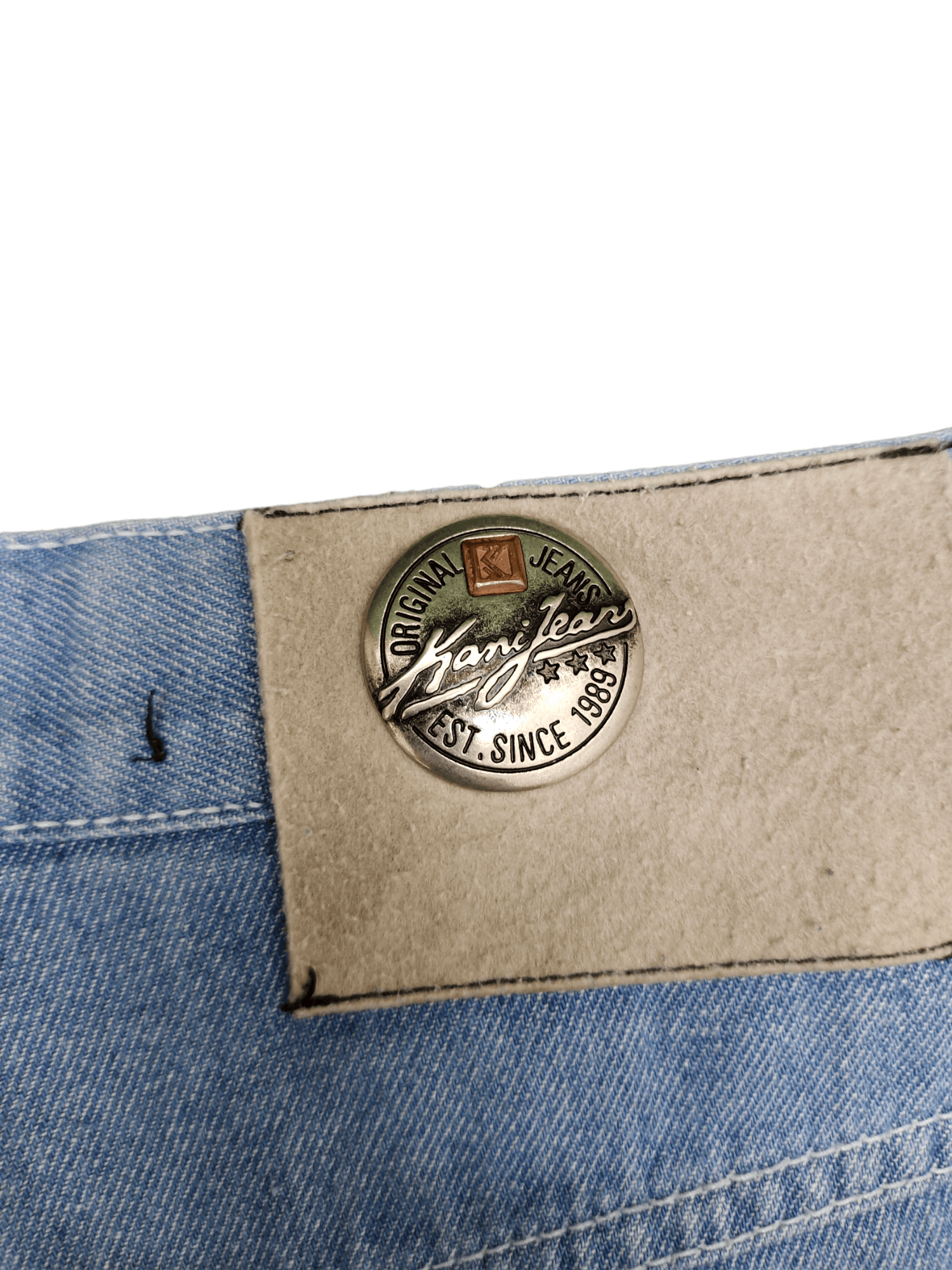 Karl Kani Baggy Jeans 90s Karl Kani Wide Leg Jeans Y2k Hip Hop rapper Size US 31 - 13 Thumbnail