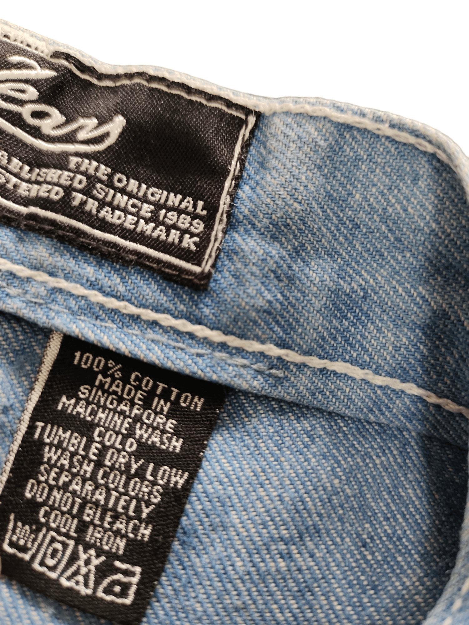 Karl Kani Baggy Jeans 90s Karl Kani Wide Leg Jeans Y2k Hip Hop rapper Size US 31 - 16 Thumbnail