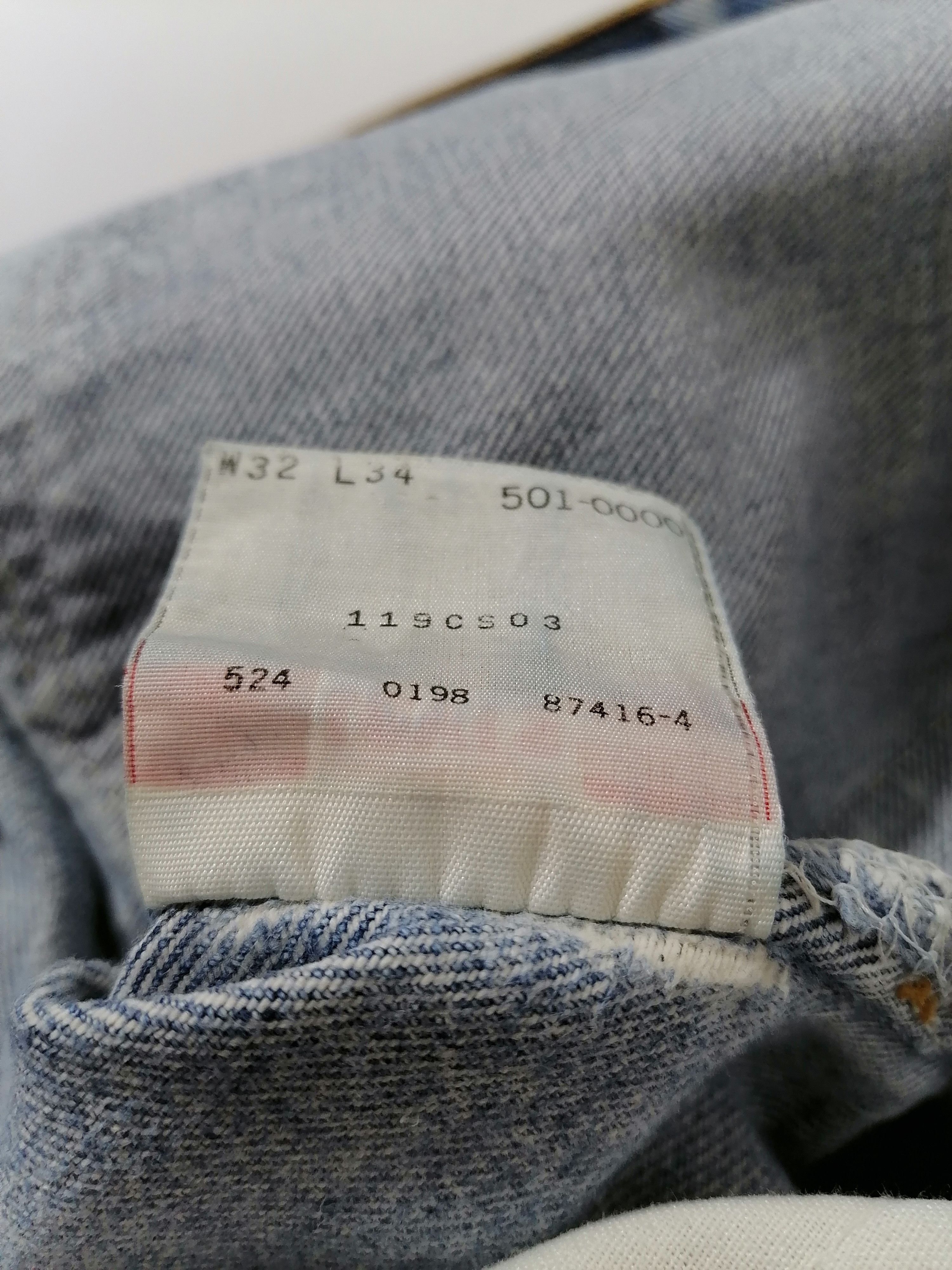 Levi's × Levi's Vintage Clothing 501xx Levi's Strauss Fly Button Denim Jeans Size US 32 / EU 48 - 6 Thumbnail