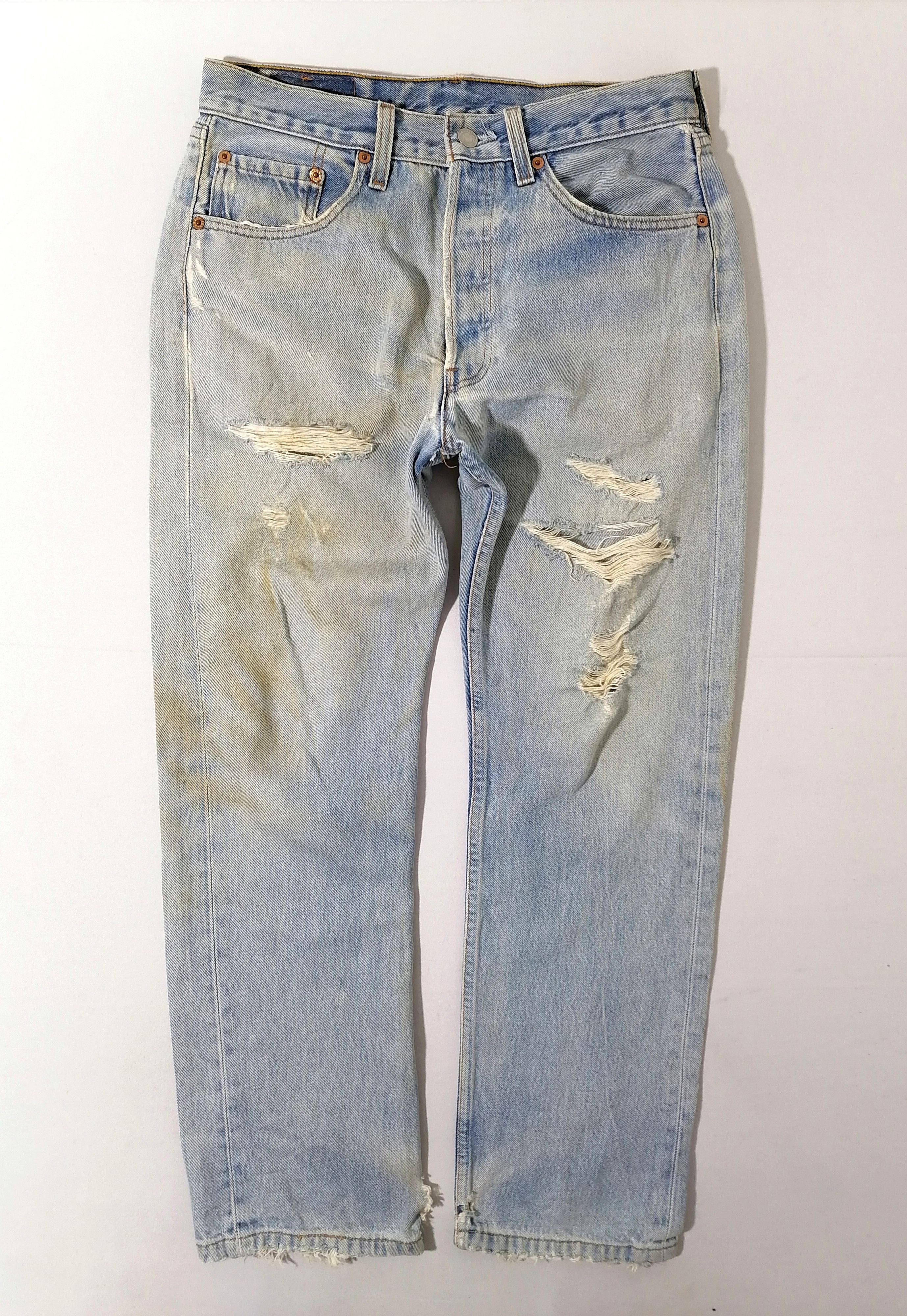 Levi's × Levi's Vintage Clothing 501xx Levi's Strauss Fly Button Denim Jeans Size US 32 / EU 48 - 1 Thumbnail