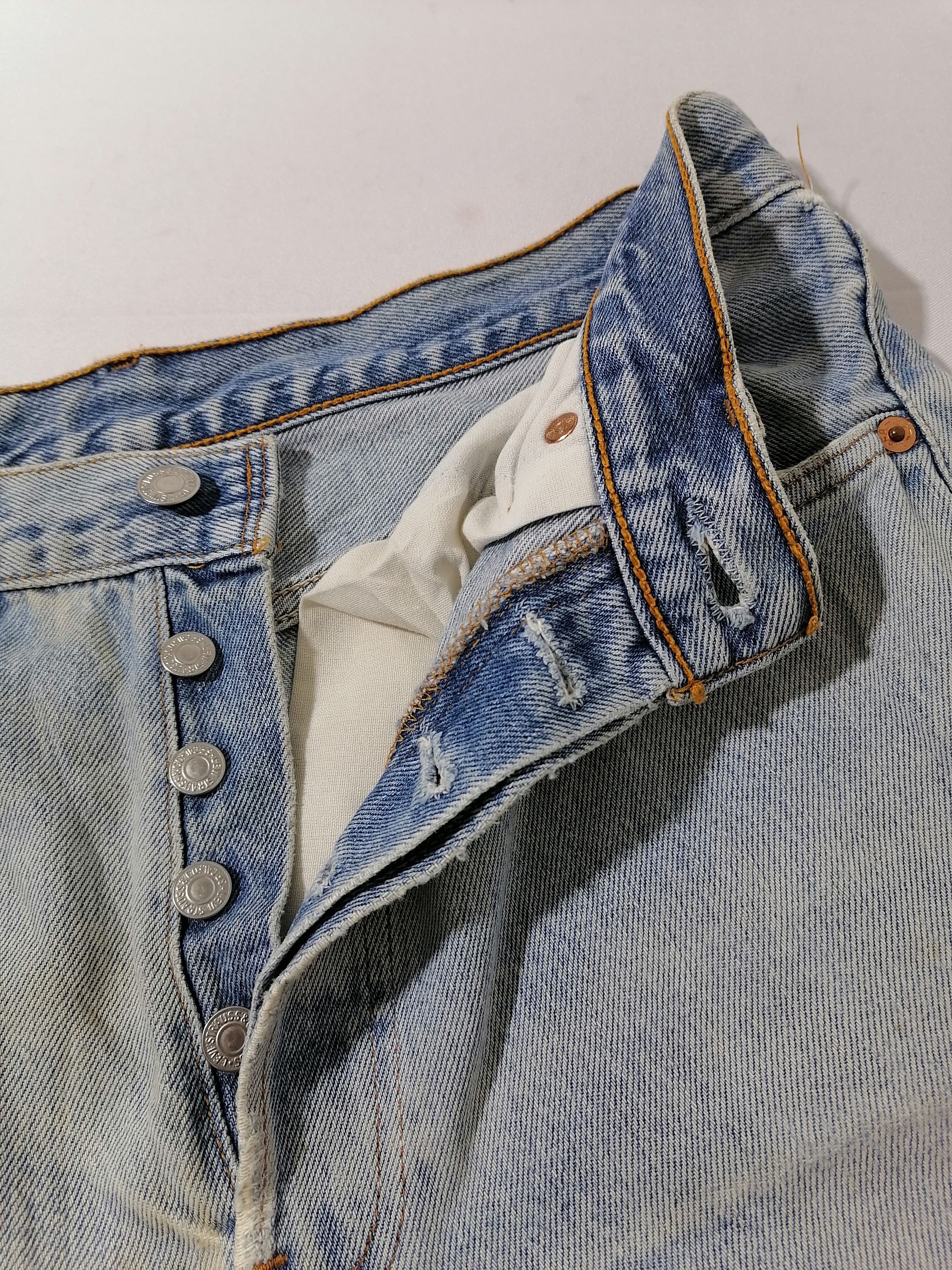 Levi's × Levi's Vintage Clothing 501xx Levi's Strauss Fly Button Denim Jeans Size US 32 / EU 48 - 3 Thumbnail